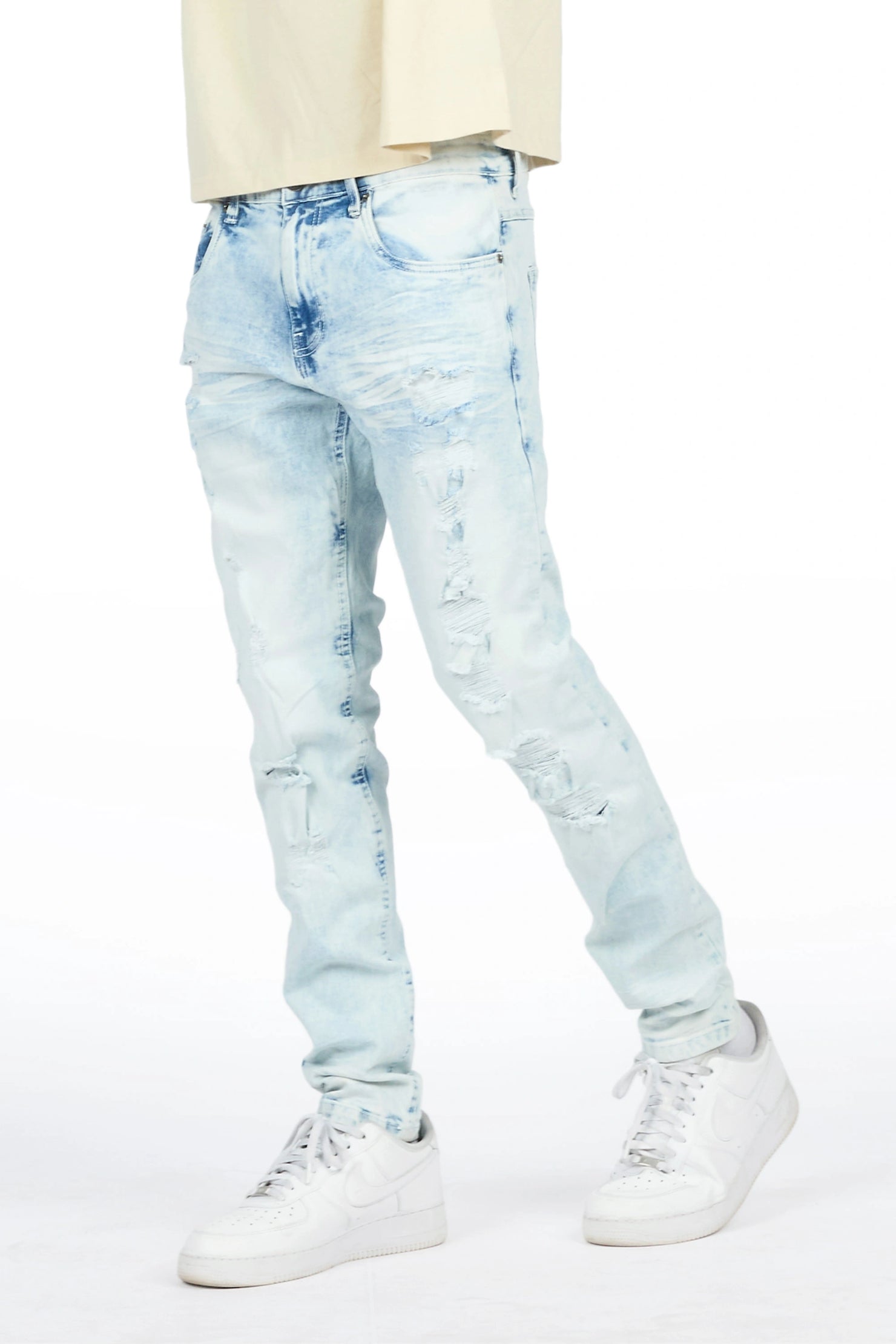 Kennet Bleach Blue Slim Fit Jean