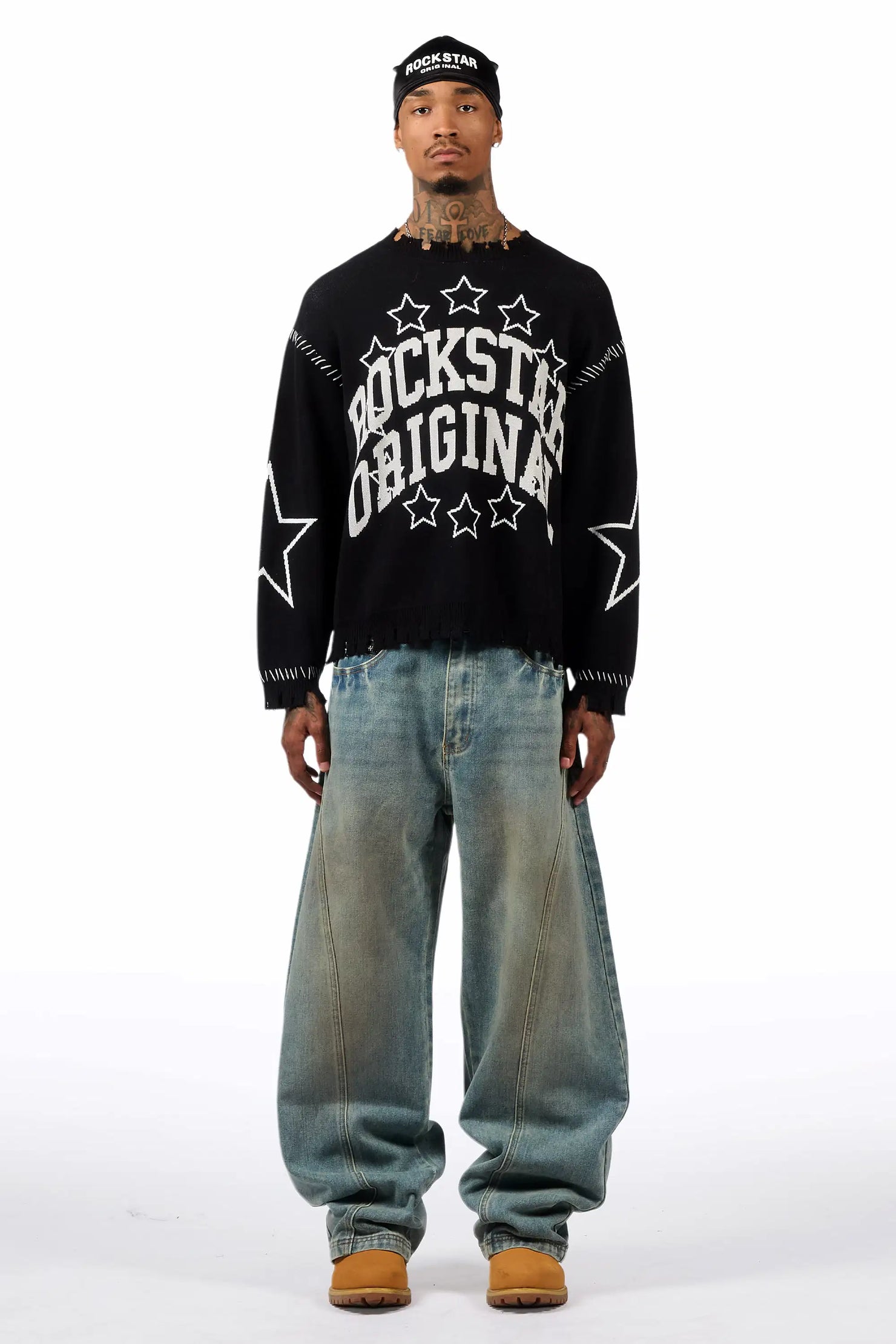Malix Dirty Blue Barrel fit Jean