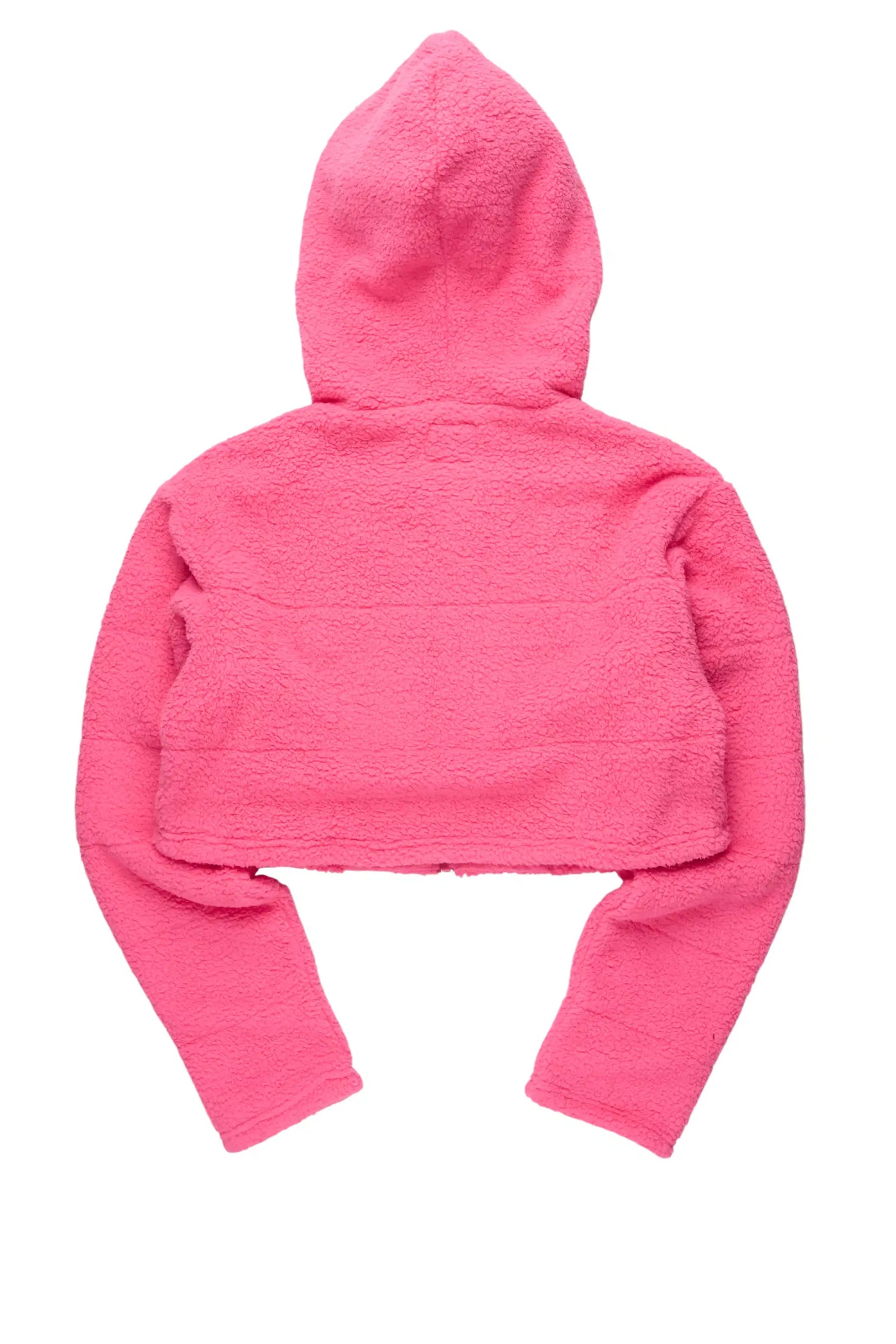Kimani Hot Pink Sherpa Jacket