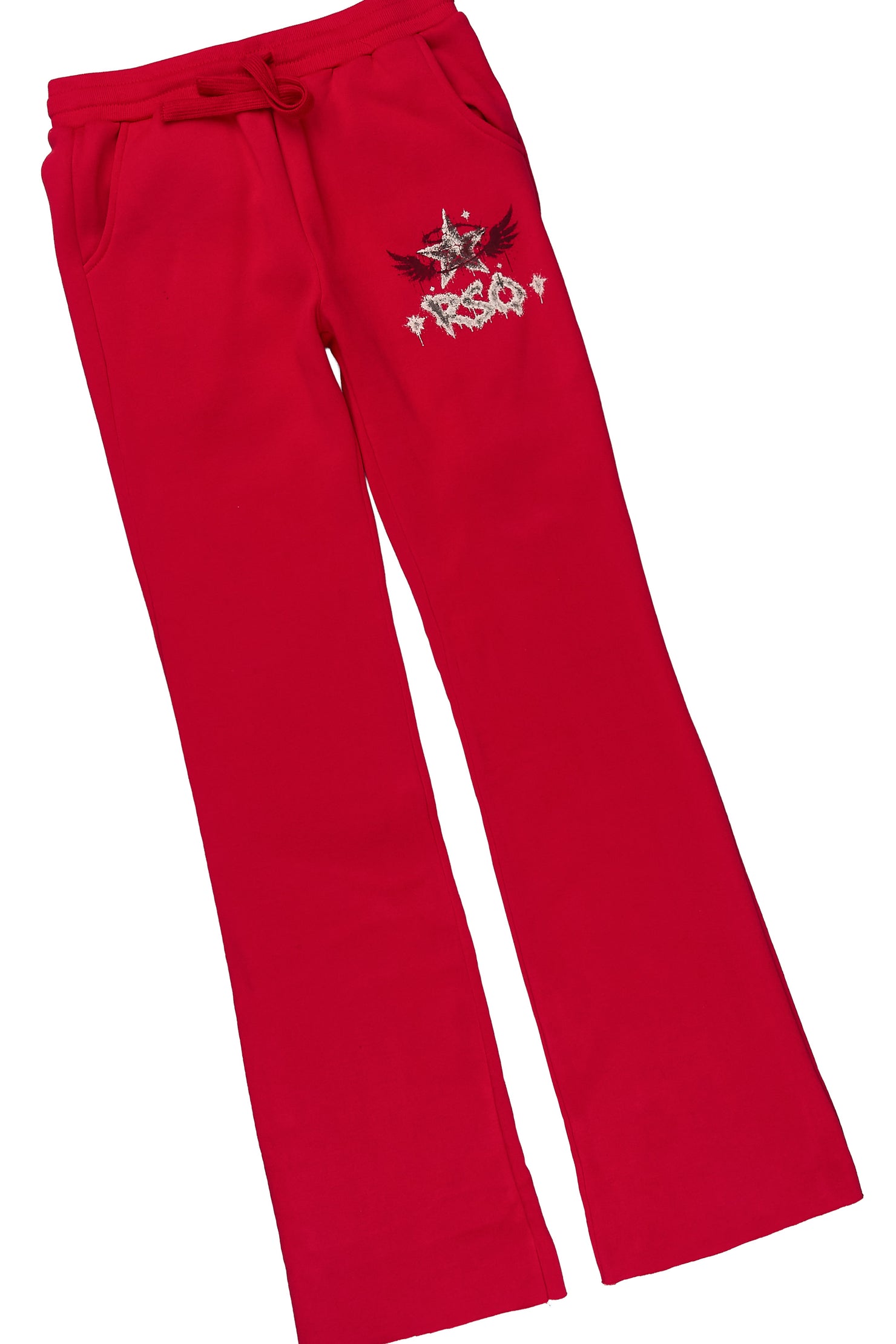 Boys Effigy Red Hoodie Track Set