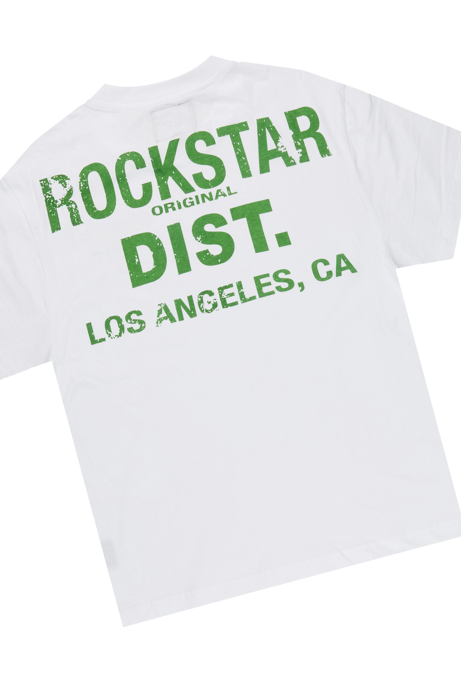 Boys Dalesio 2.0 White/Olive T-Shirt Track Set