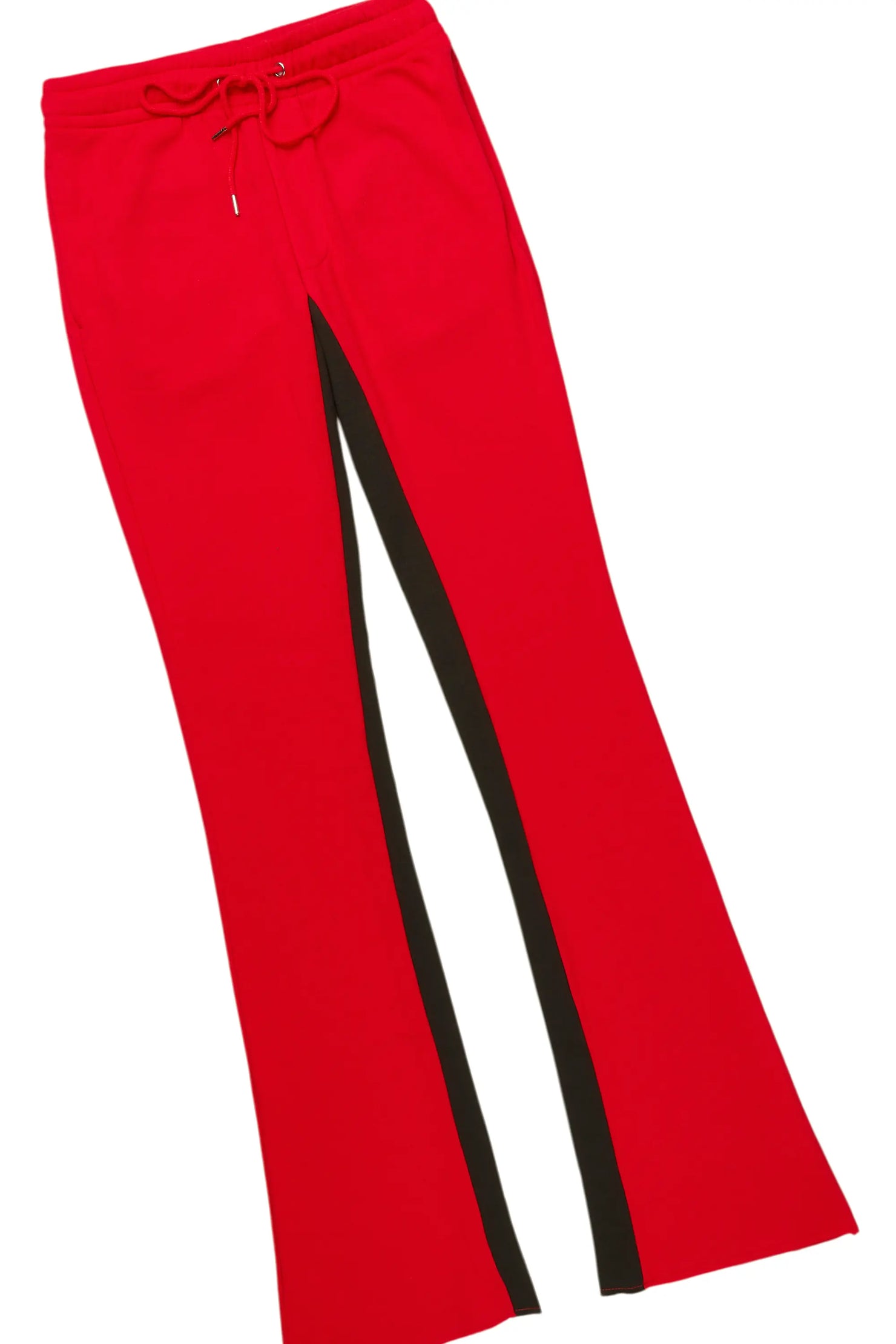 Basic Red Hoodie/Baggy Track Pant Set