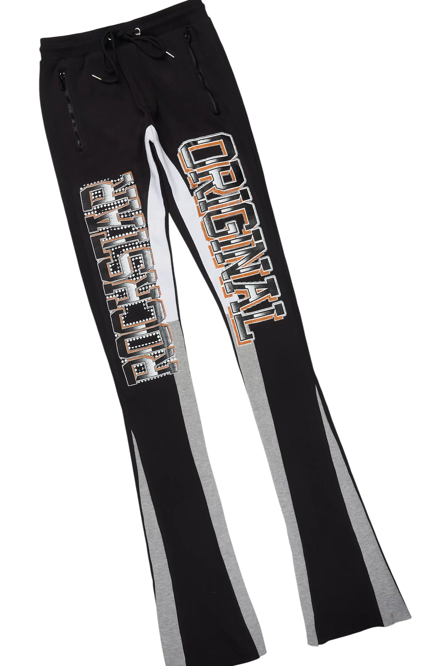 Kross Black/Multi Hoodie/Super Stacked Track Set