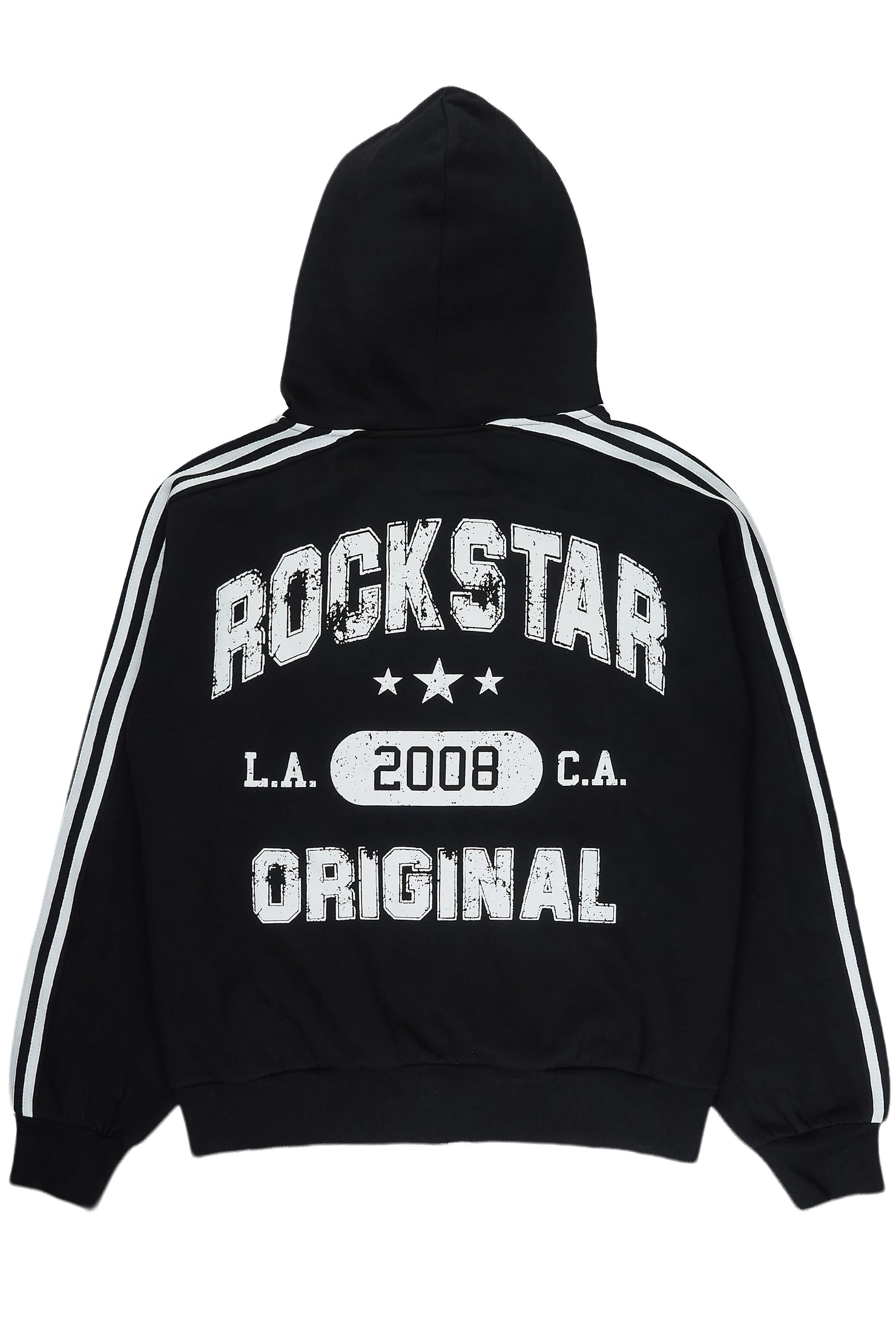 Tylla Black Zip Up Hoodie