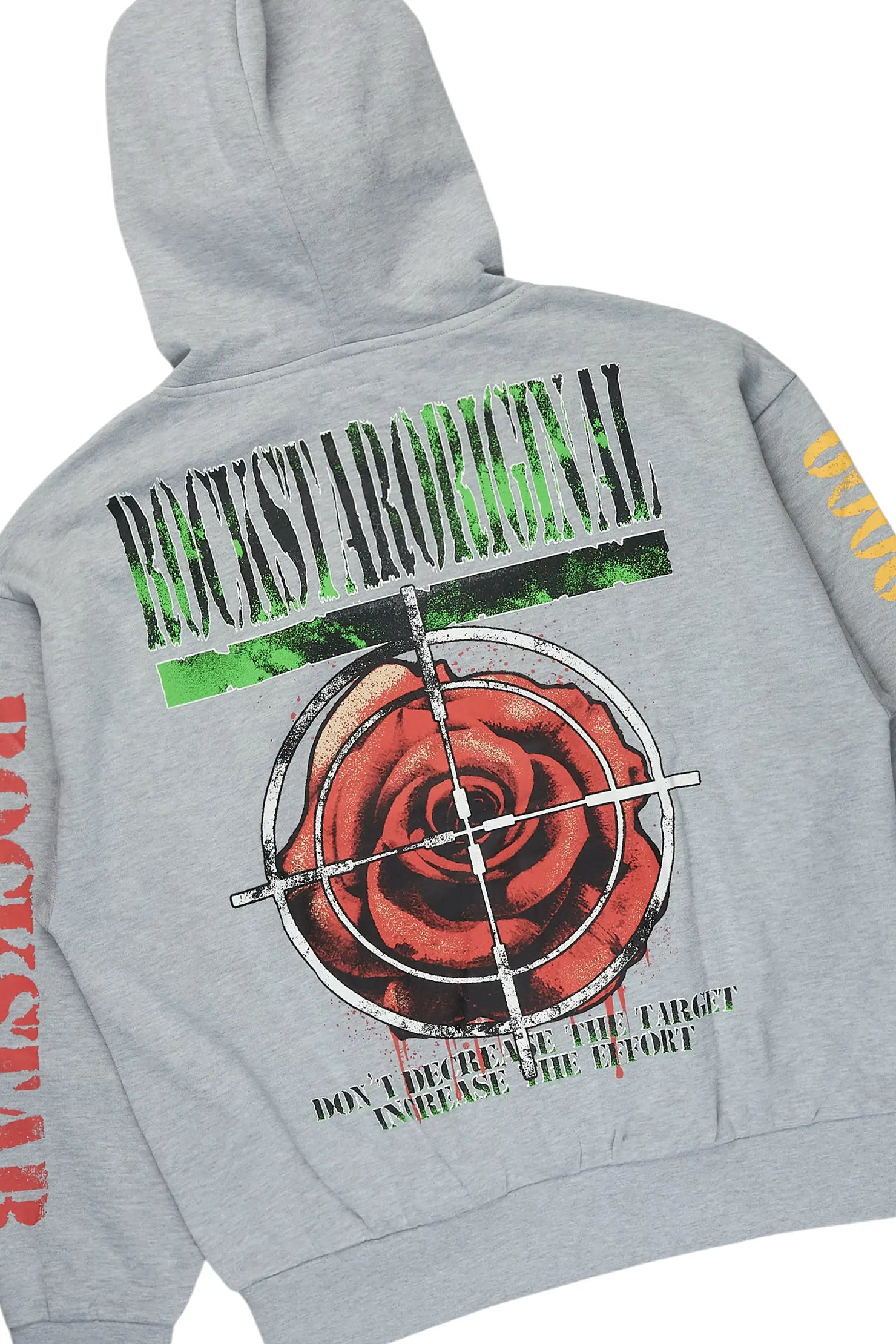 Killshot Romance Heather Grey Hoodie/Baggy Pant Track Set