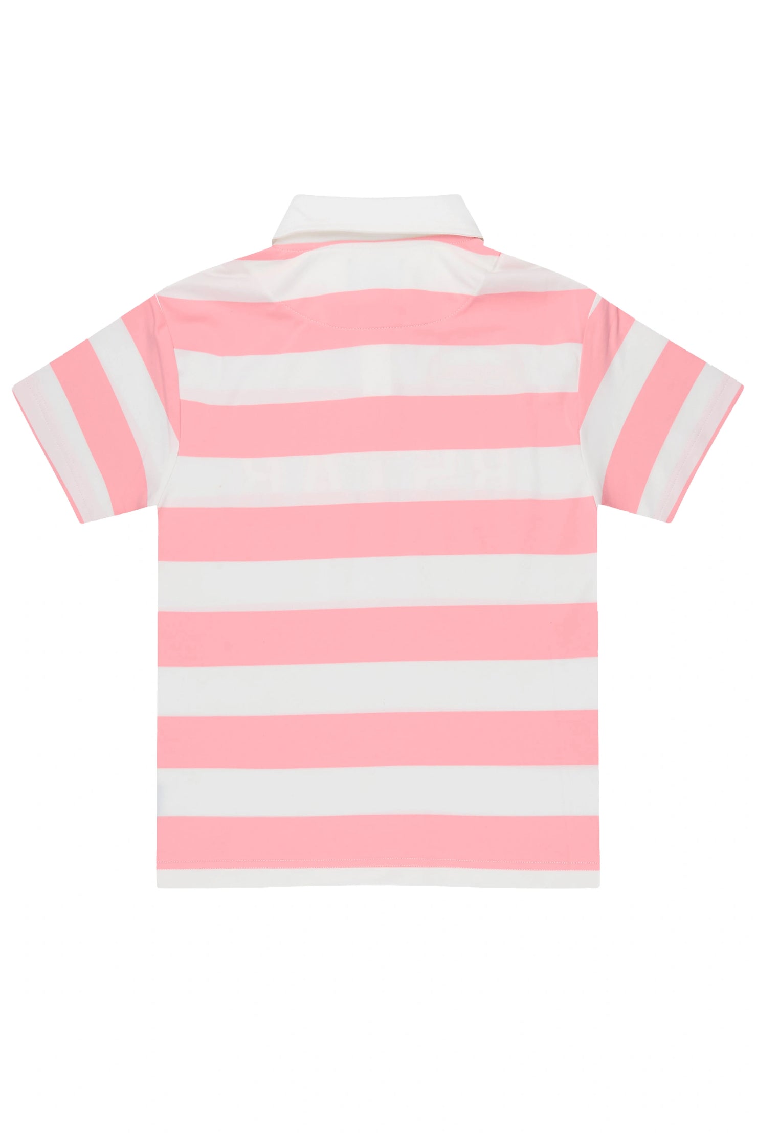 Girls Fintan Pink/Cream Polo