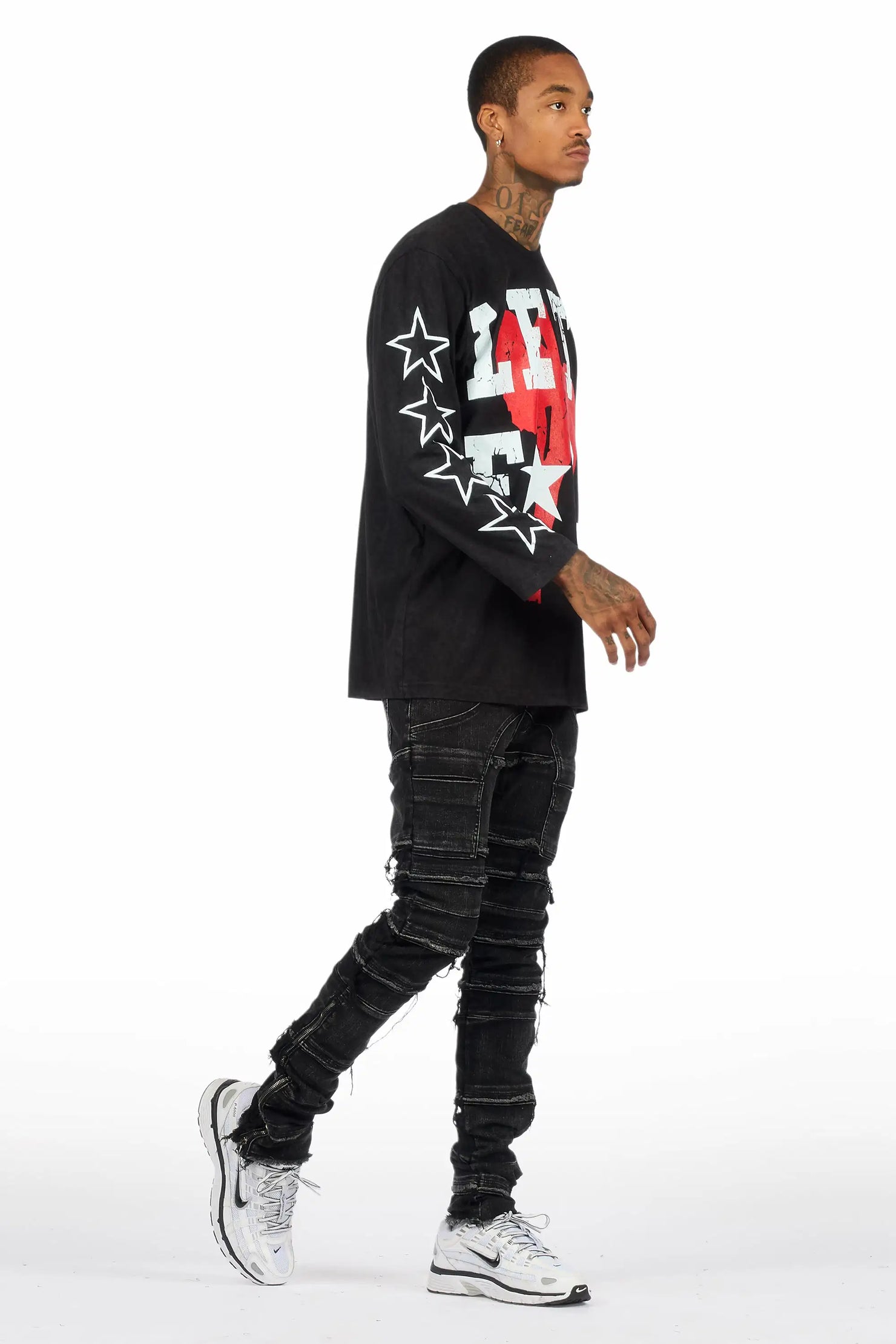 Horado Dark Grey Skinny Fit Jean