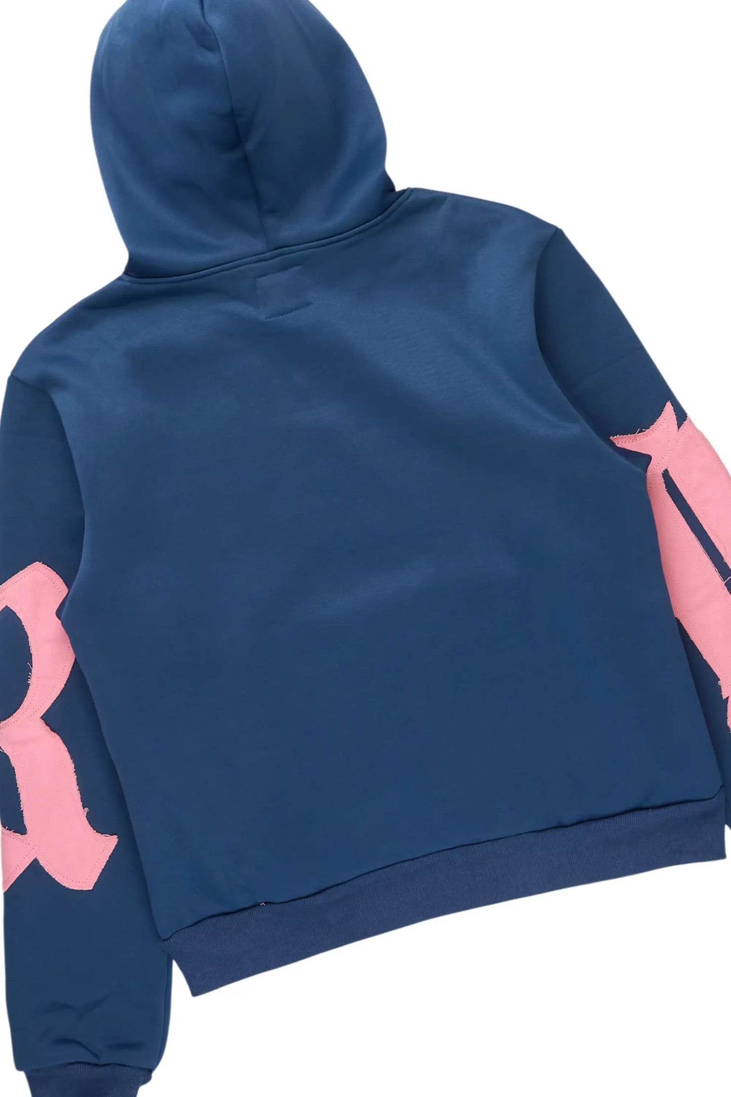 Shironda Navy Snap Stacked Track Set