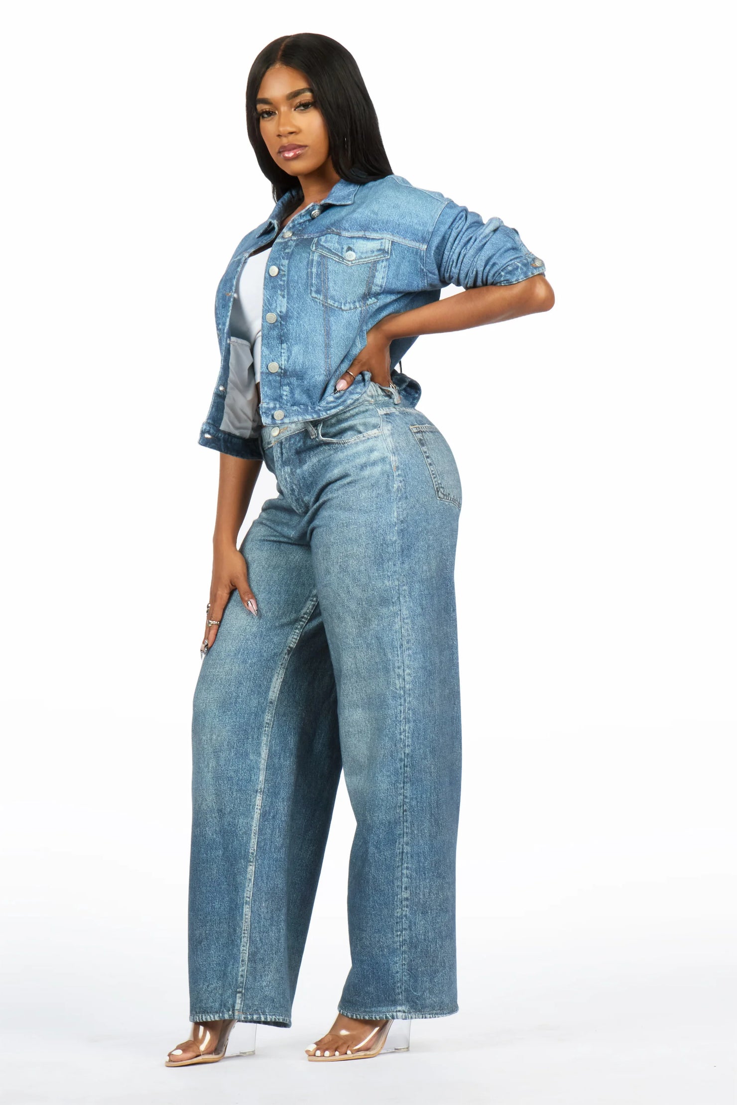 Kasai Med. Wash Jacket & Kasai Jean Set