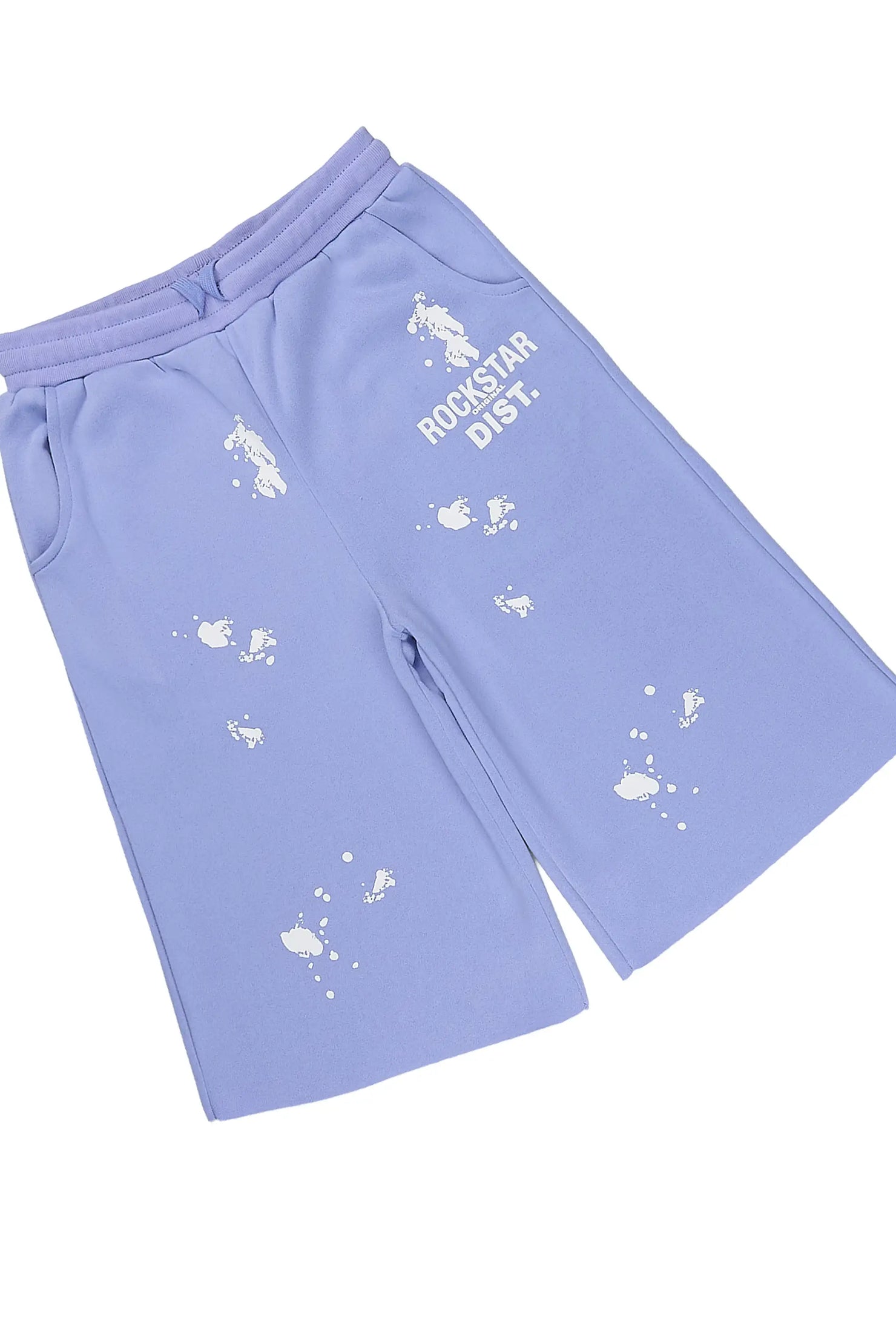 Girls Rafaela Lavender/Lavender T-Shirt Jort Set