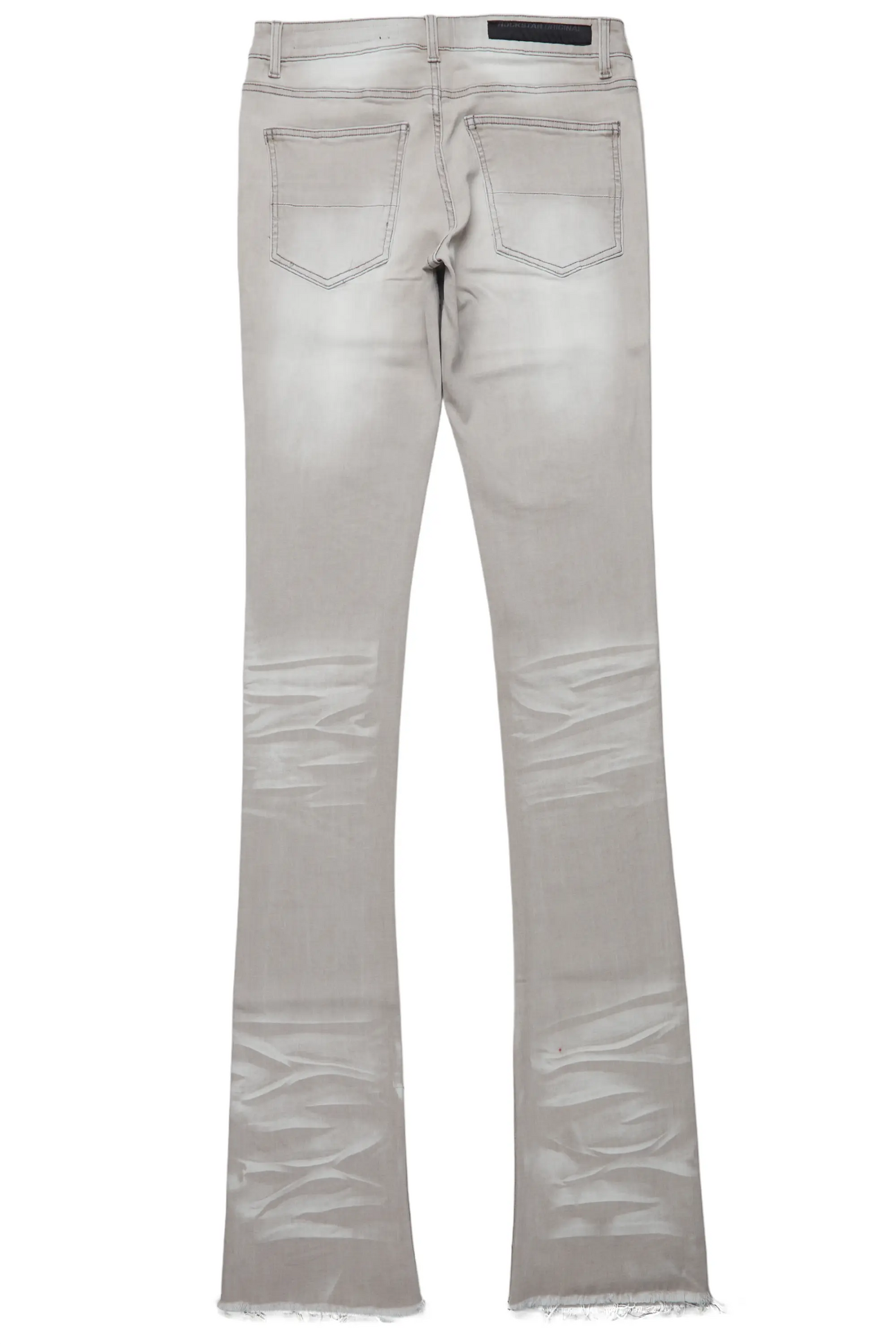 Cato Grey Super Stacked Flare Jean