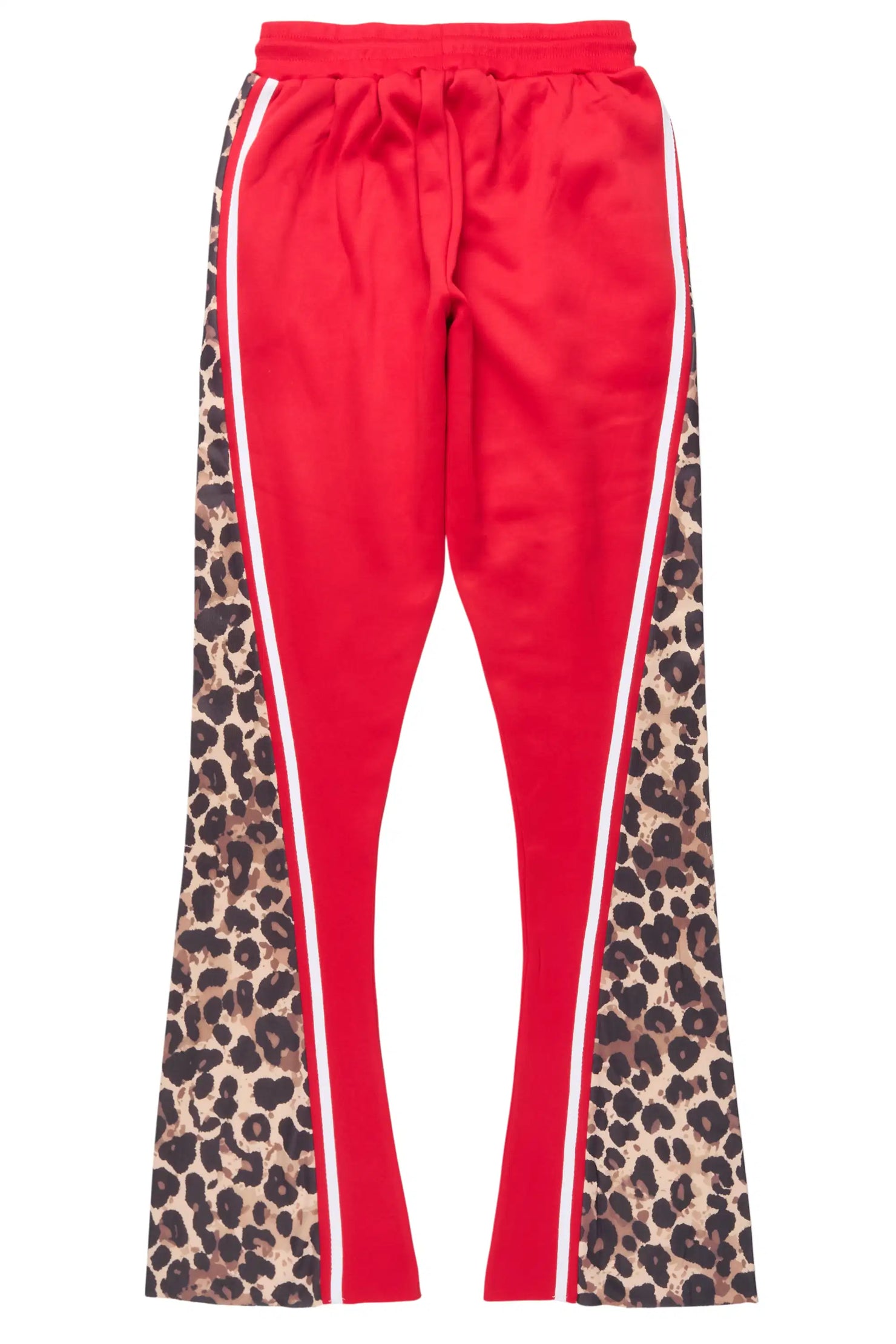 Soana Red Stacked Track Pant