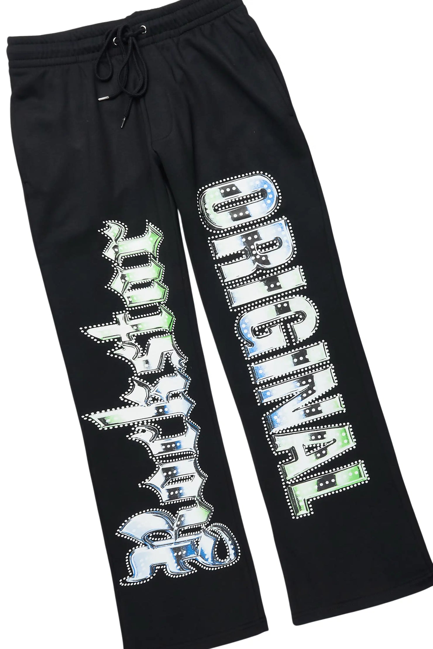 Nyxx Black Hoodie/Baggy Pant Track Set