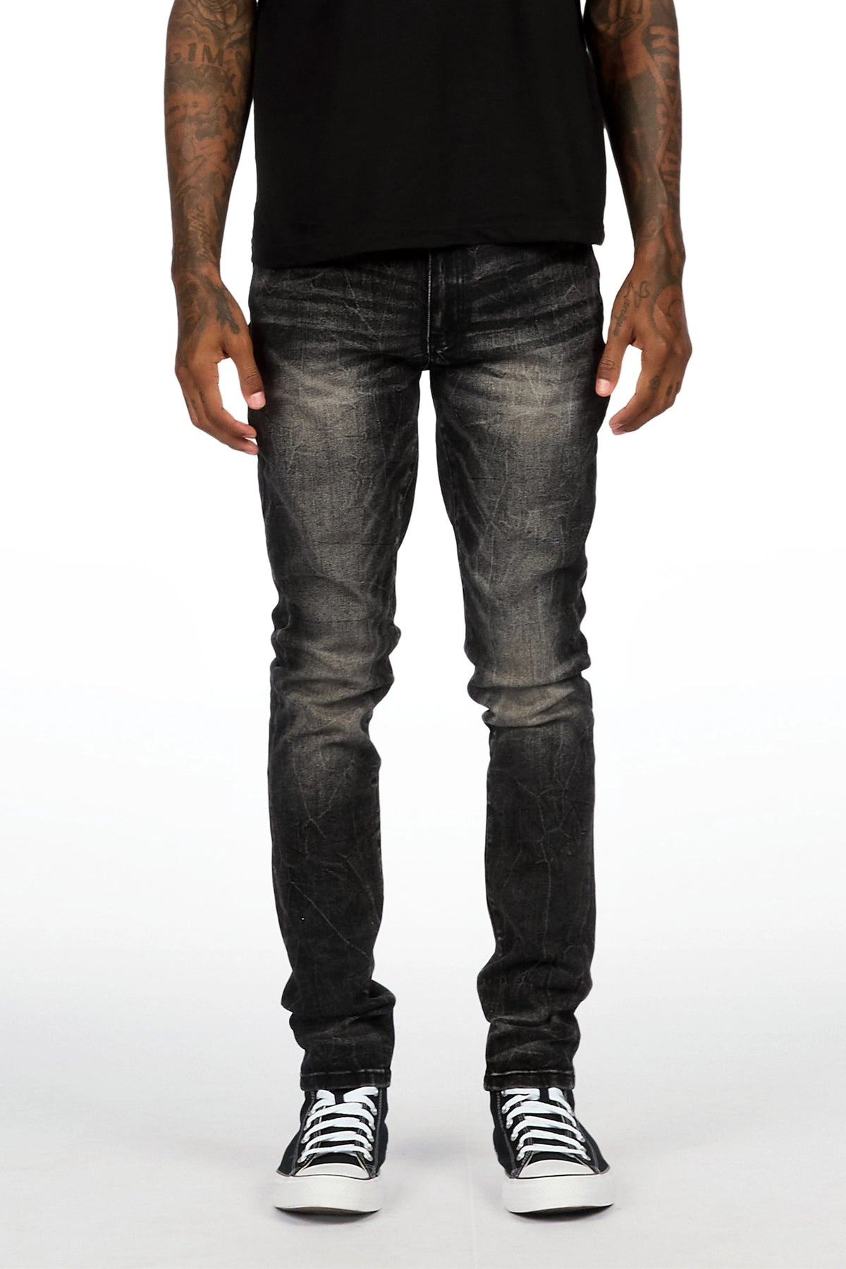 Clodd Dark Grey Skinny Fit Jean