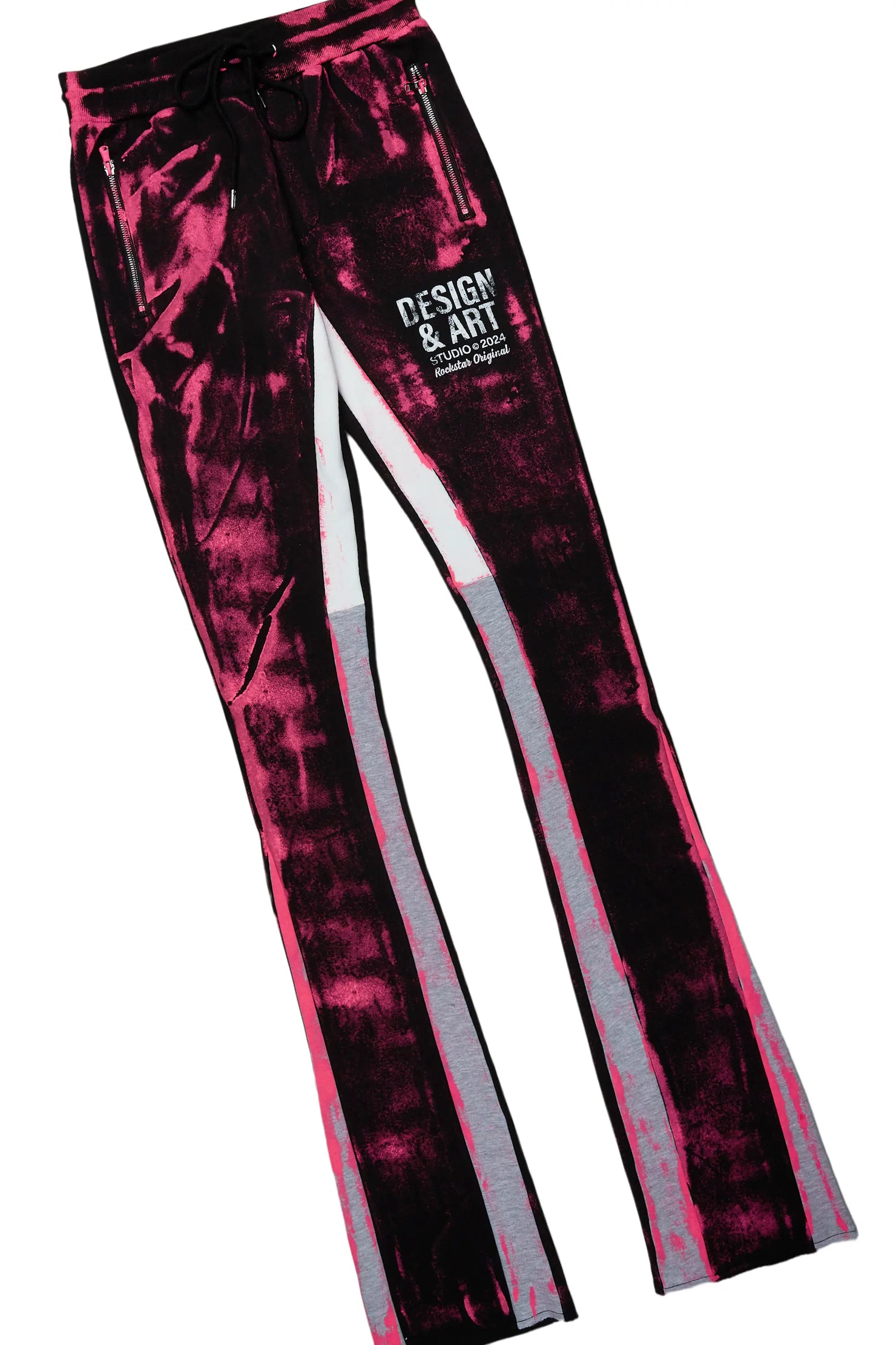 Eldon Black/Pink T-Shirt/Super Stacked Flare Track Set