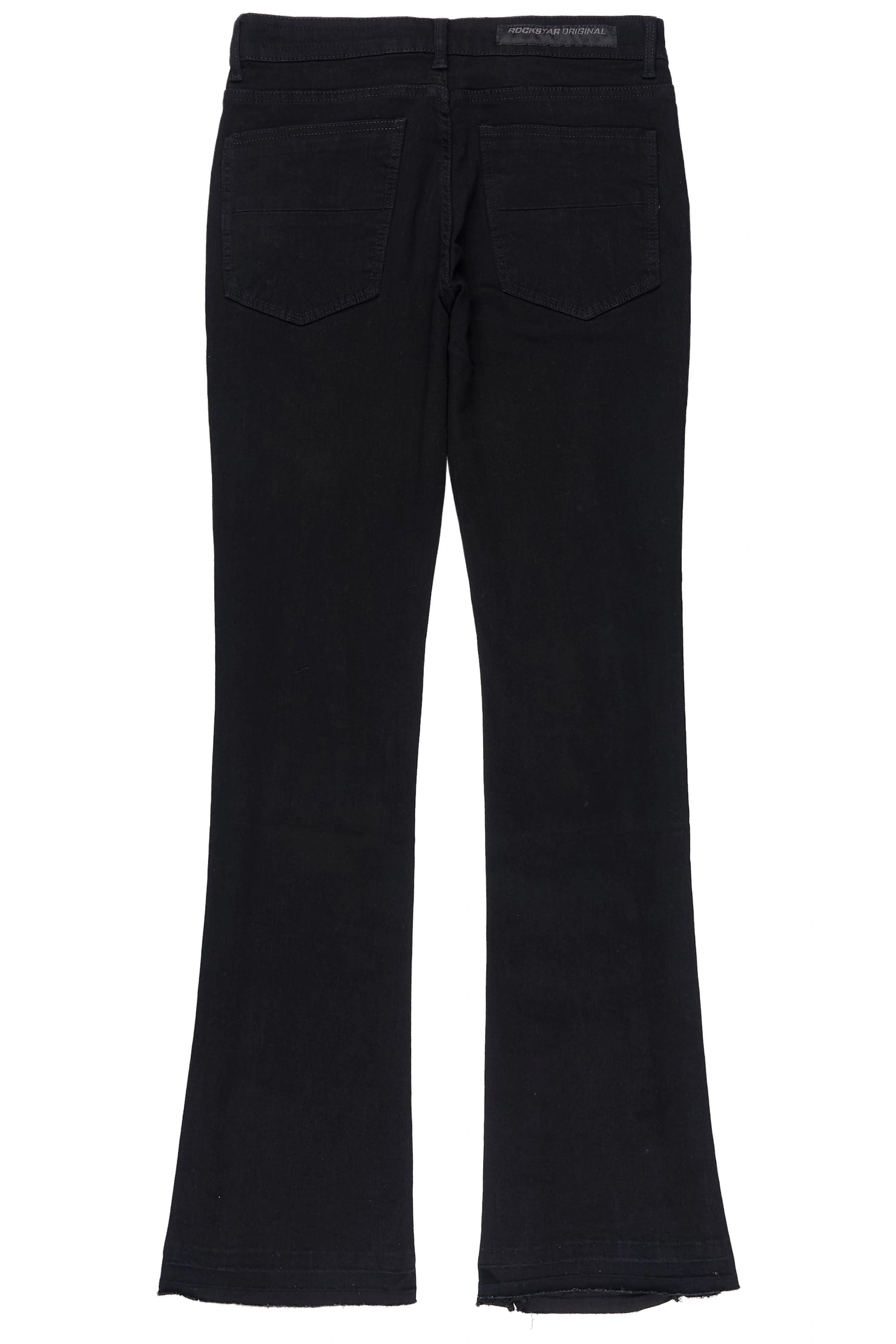 Philly Black Stacked Fit Jean