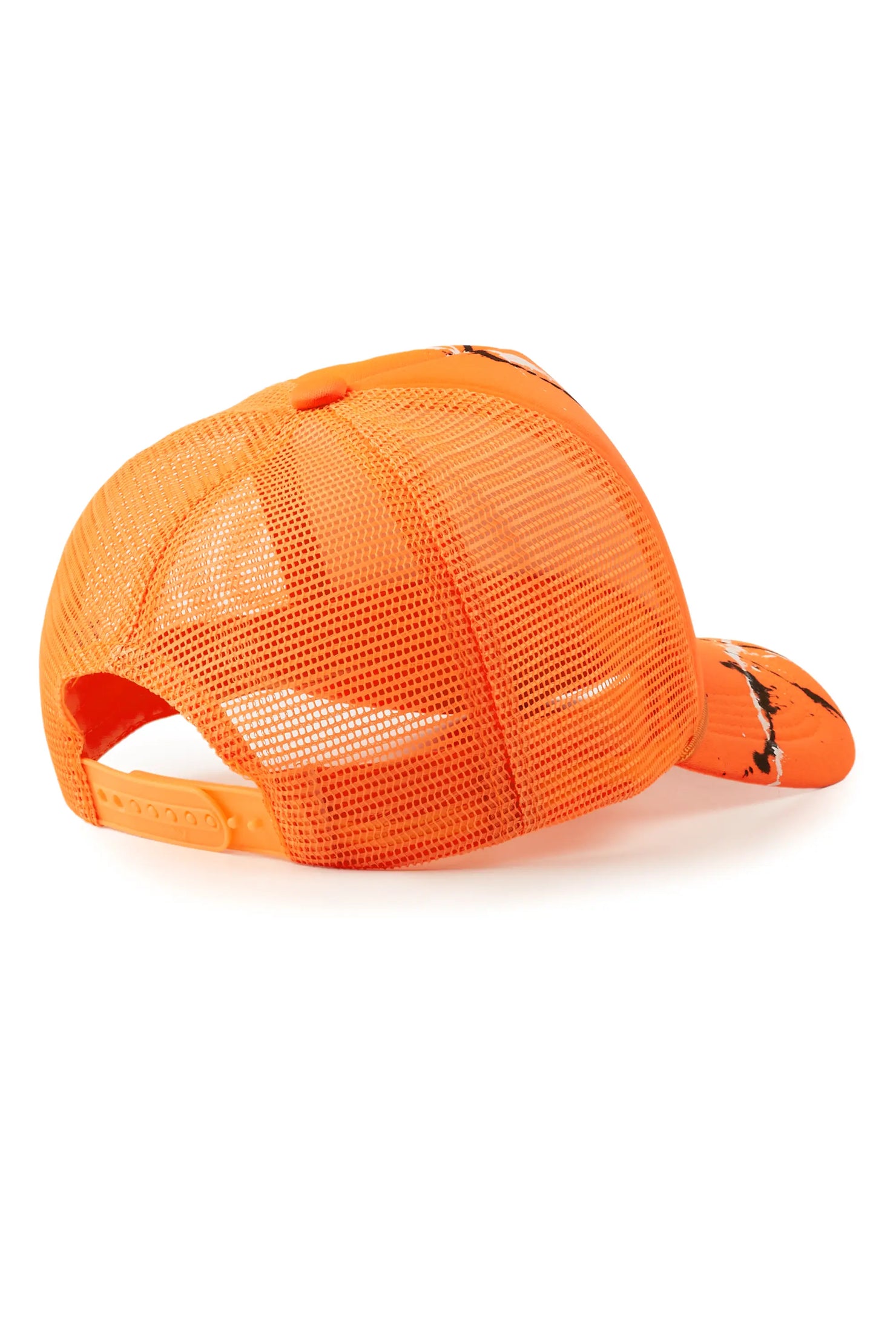 Saman Orange Graphic Trucker Hat