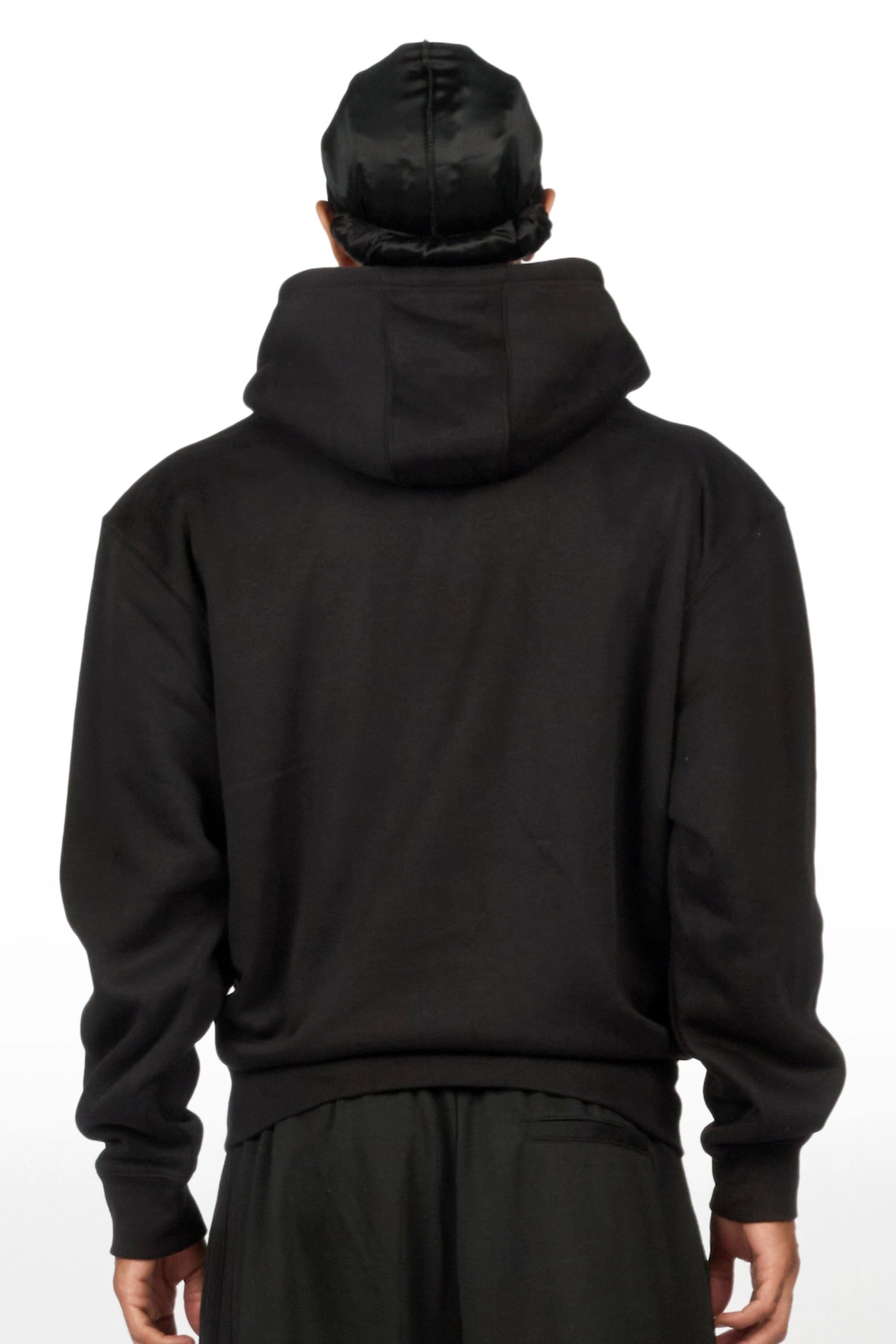Zavien Black Graphic Hoodie