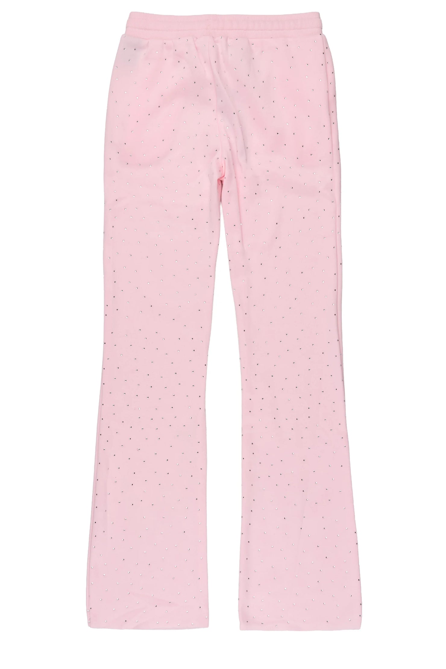 Girls Juliana Rhinestone Light Pink Track Pant