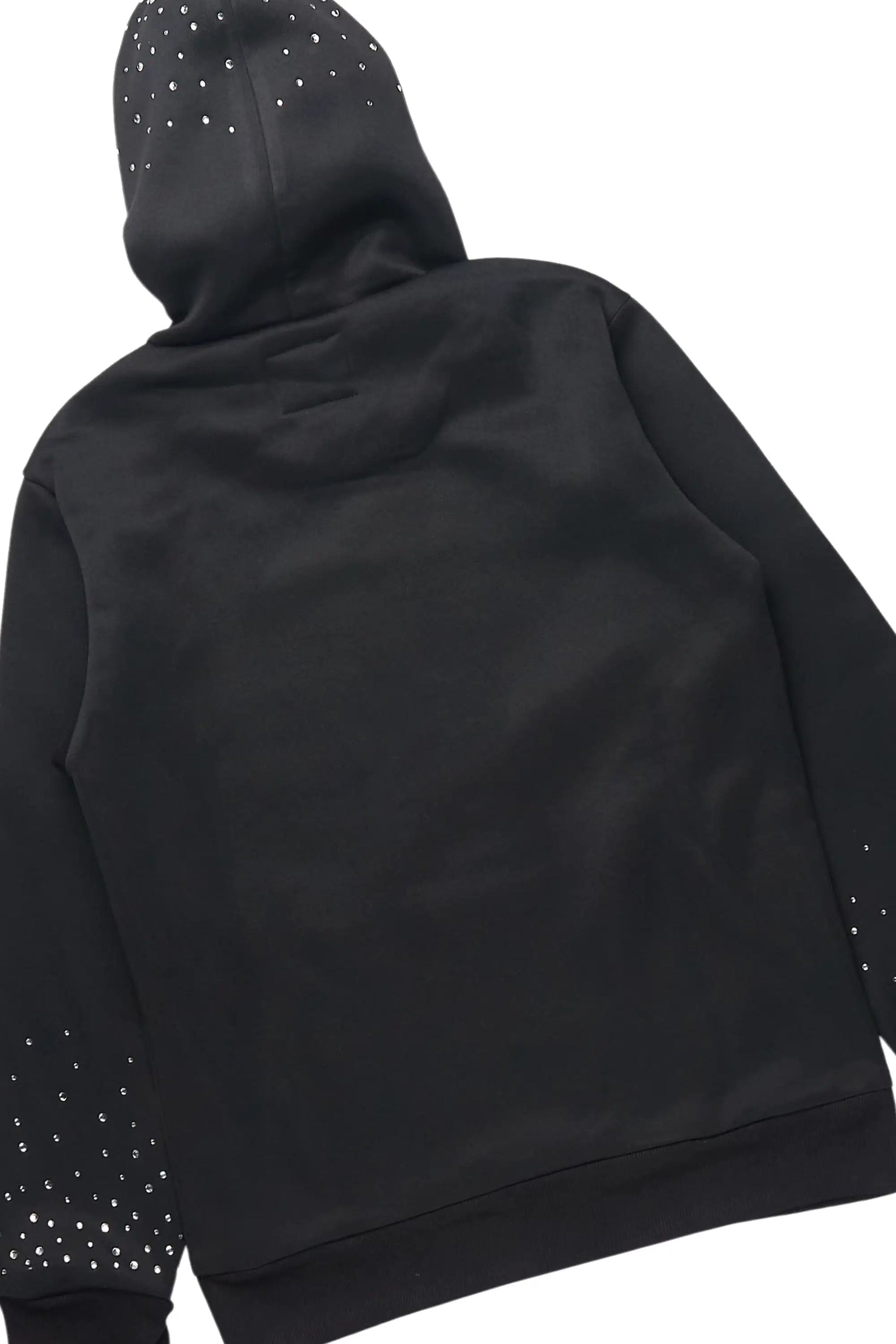 Girls Dontrella 2.0 Black Rhinestone Stacked Track Set