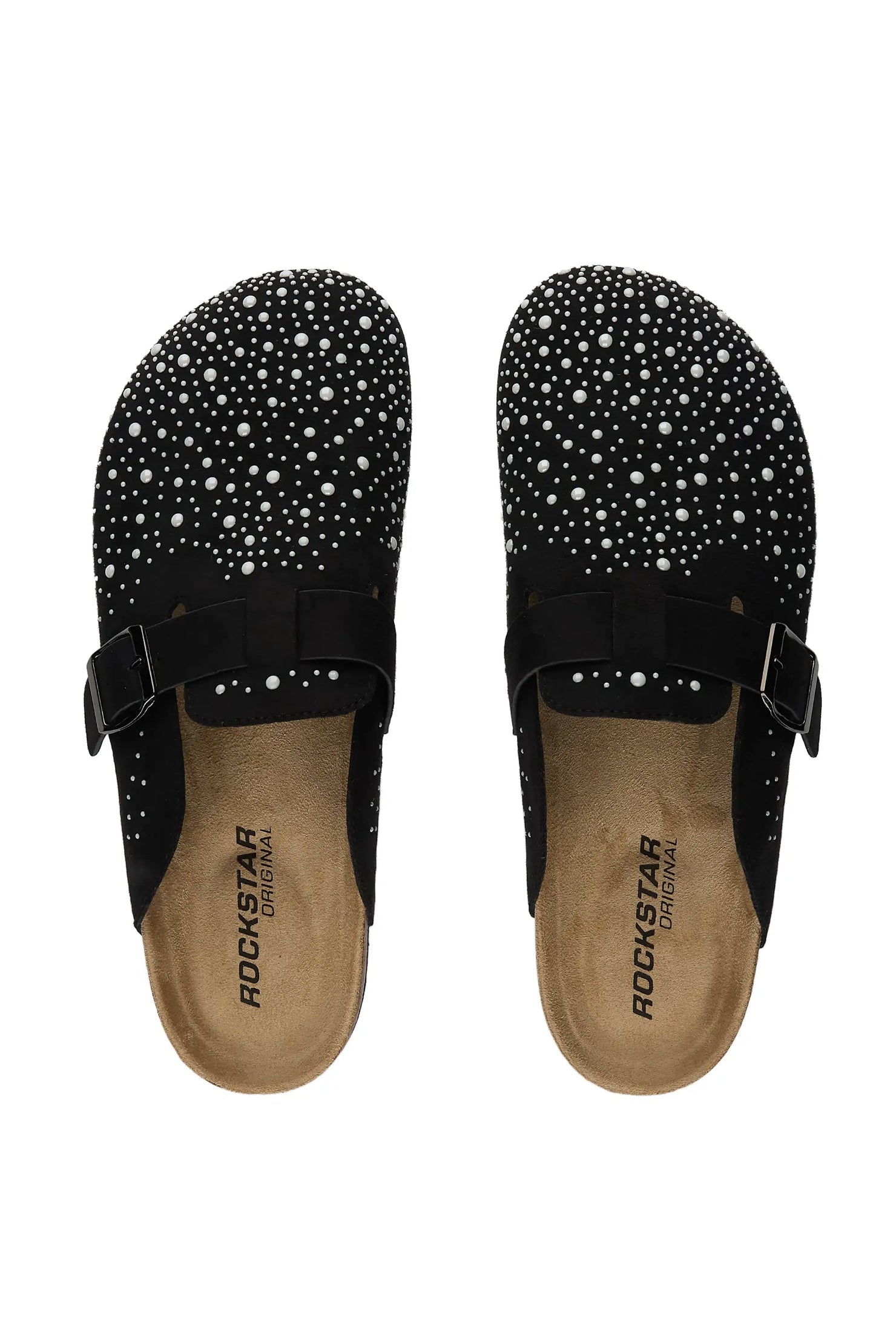 Mens Yehuda Black Pearl Mule