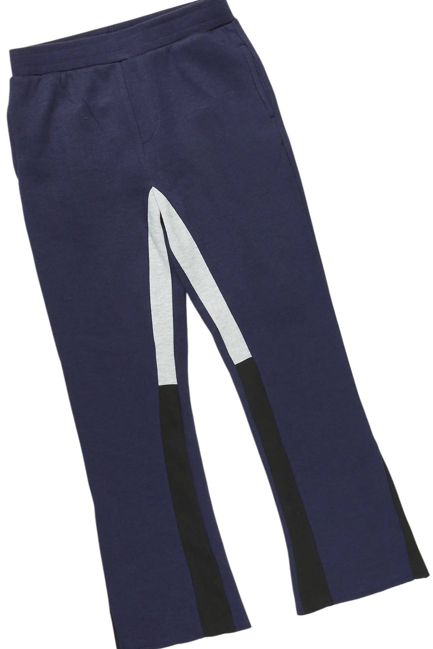 Boys Beno Navy Stacked Flare Track Set