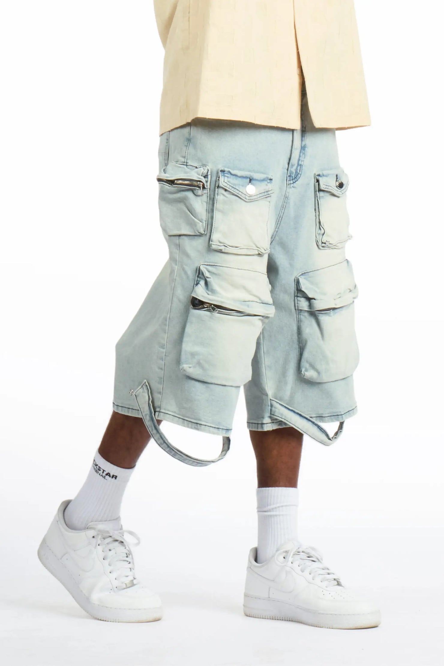 Mahesh Blue Denim Short