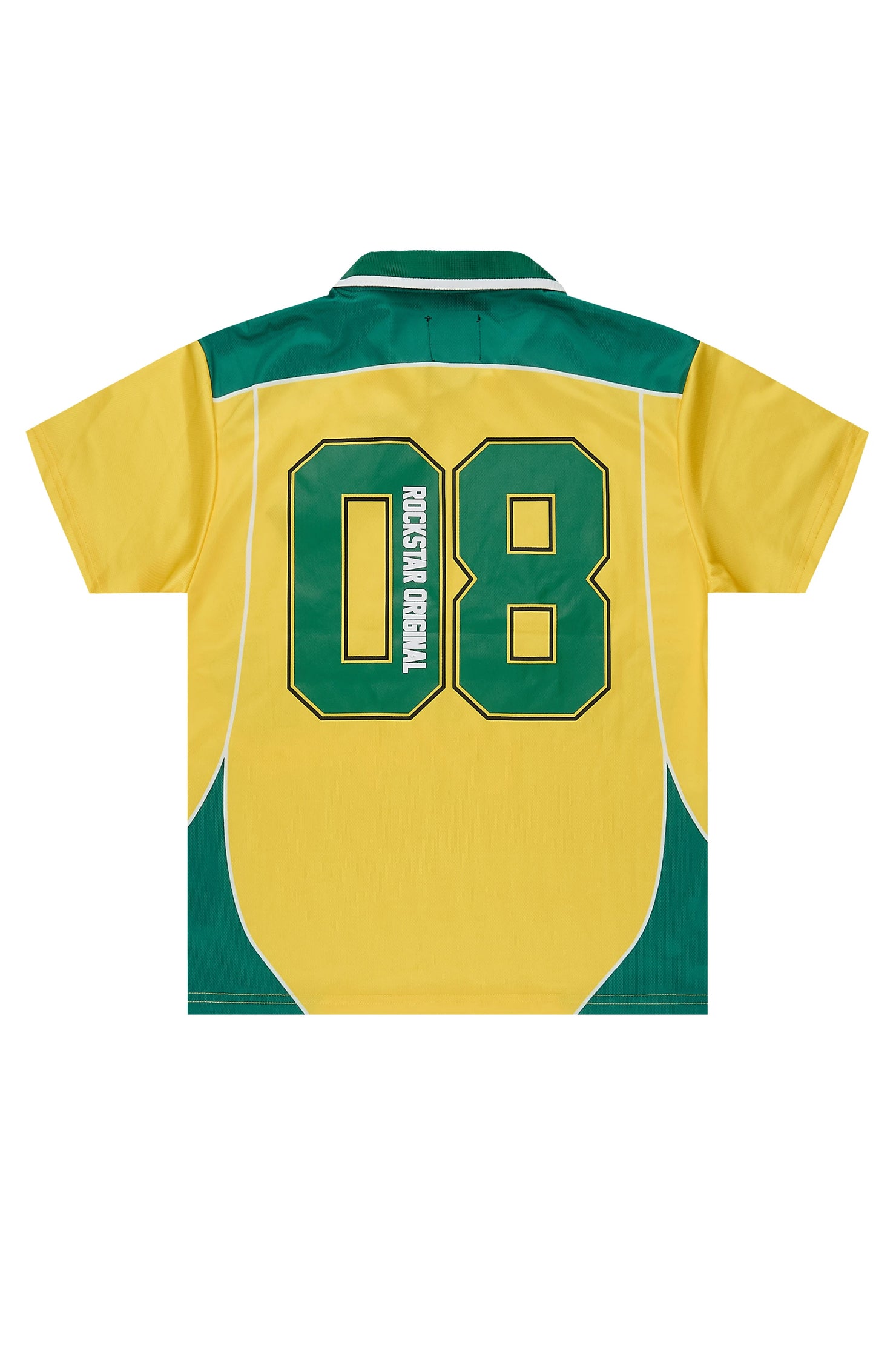 Boys Roche Yellow/Green Graphic Jersey