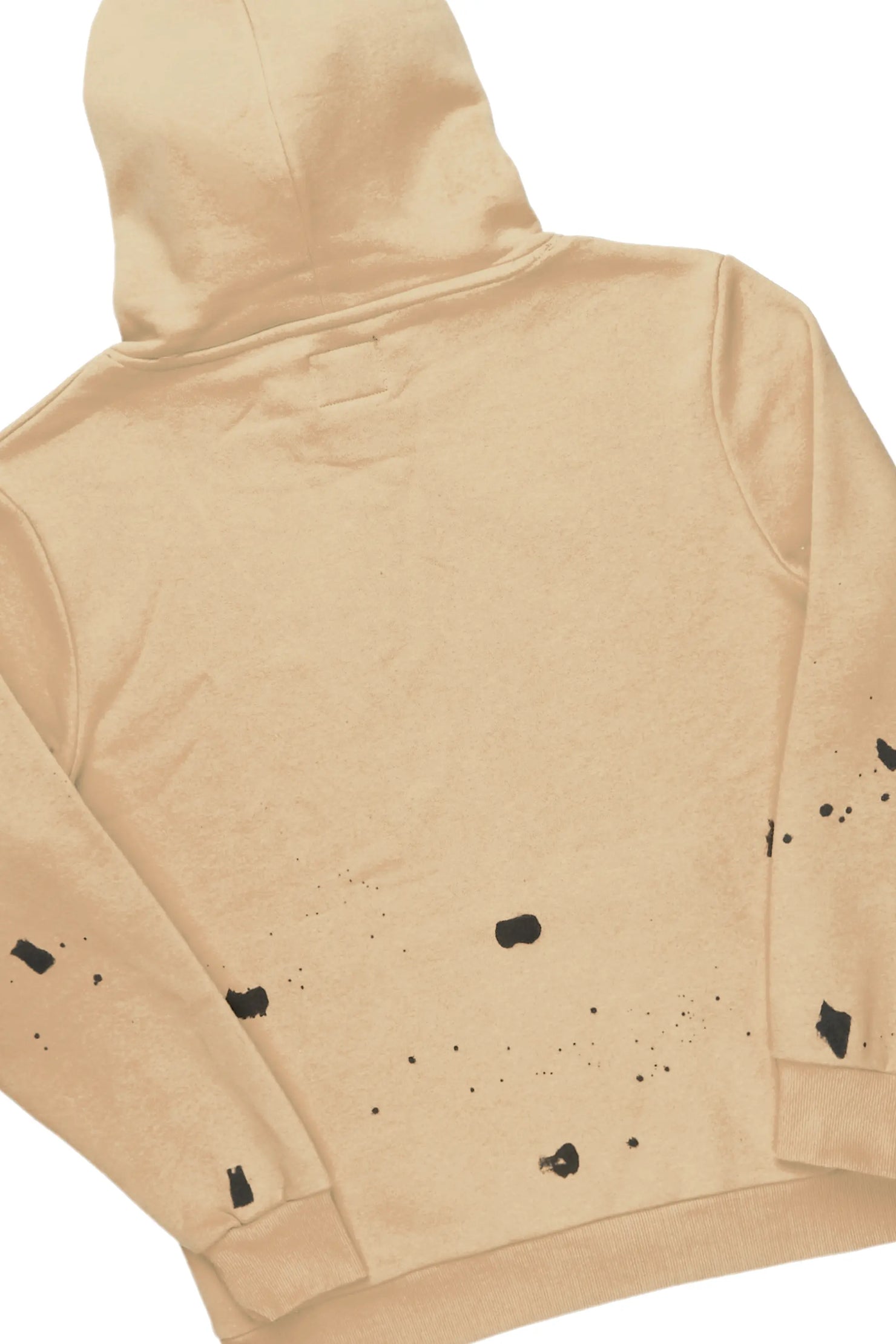 Raffer Beige Slim Fit Track Set