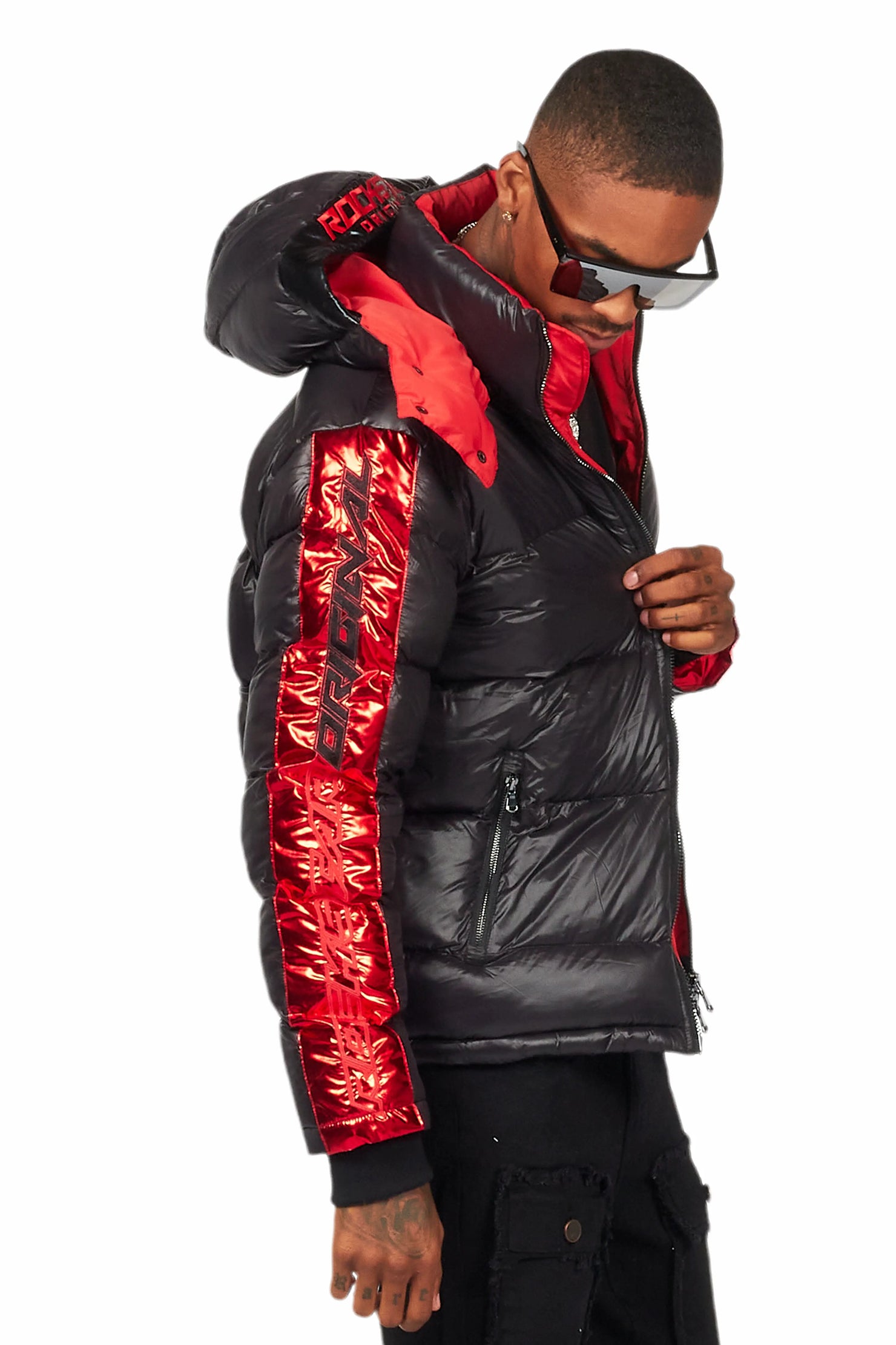 Alasia Black Puffer Jacket