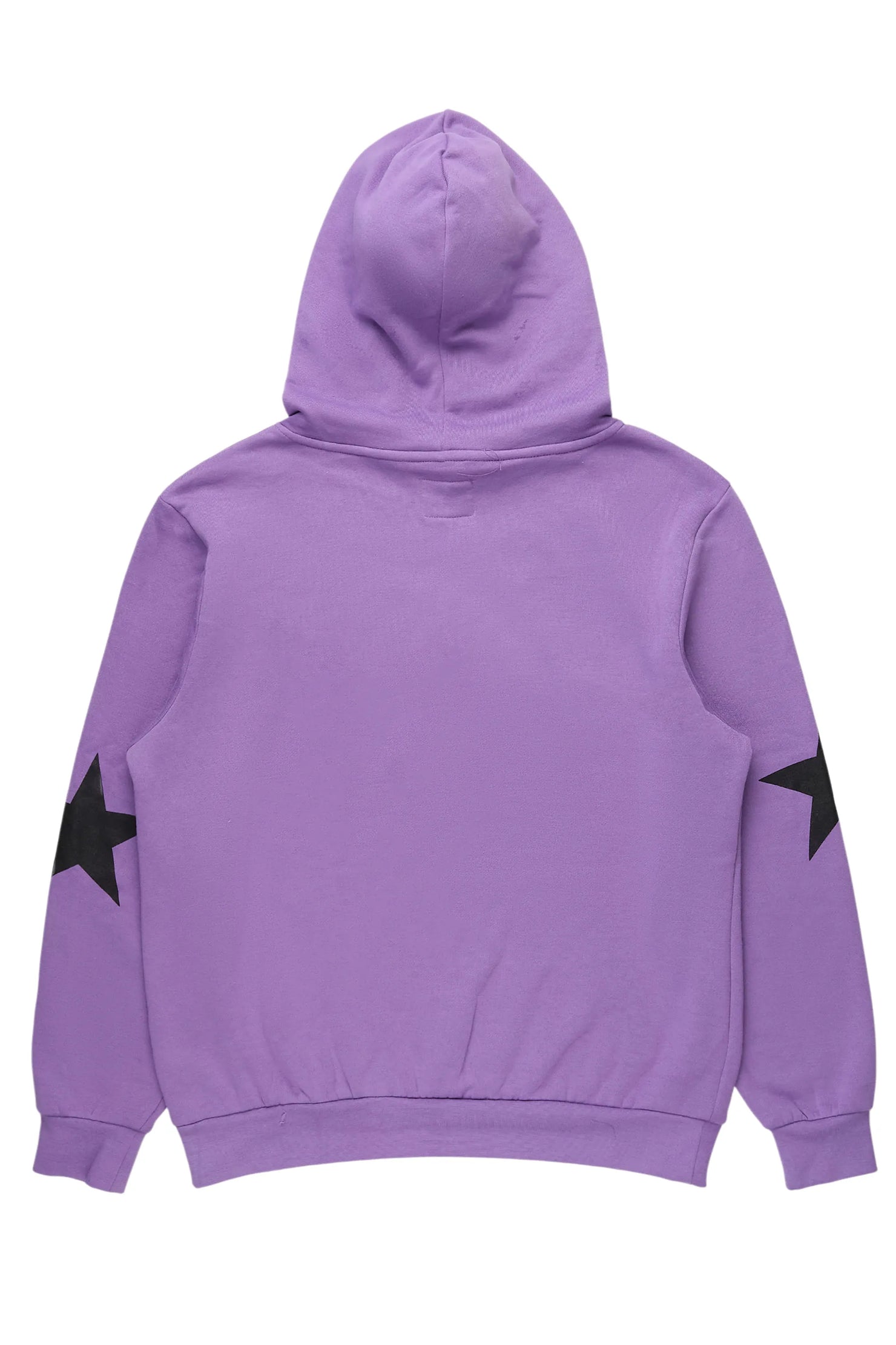 States Purple/Black Graphic Hoodie