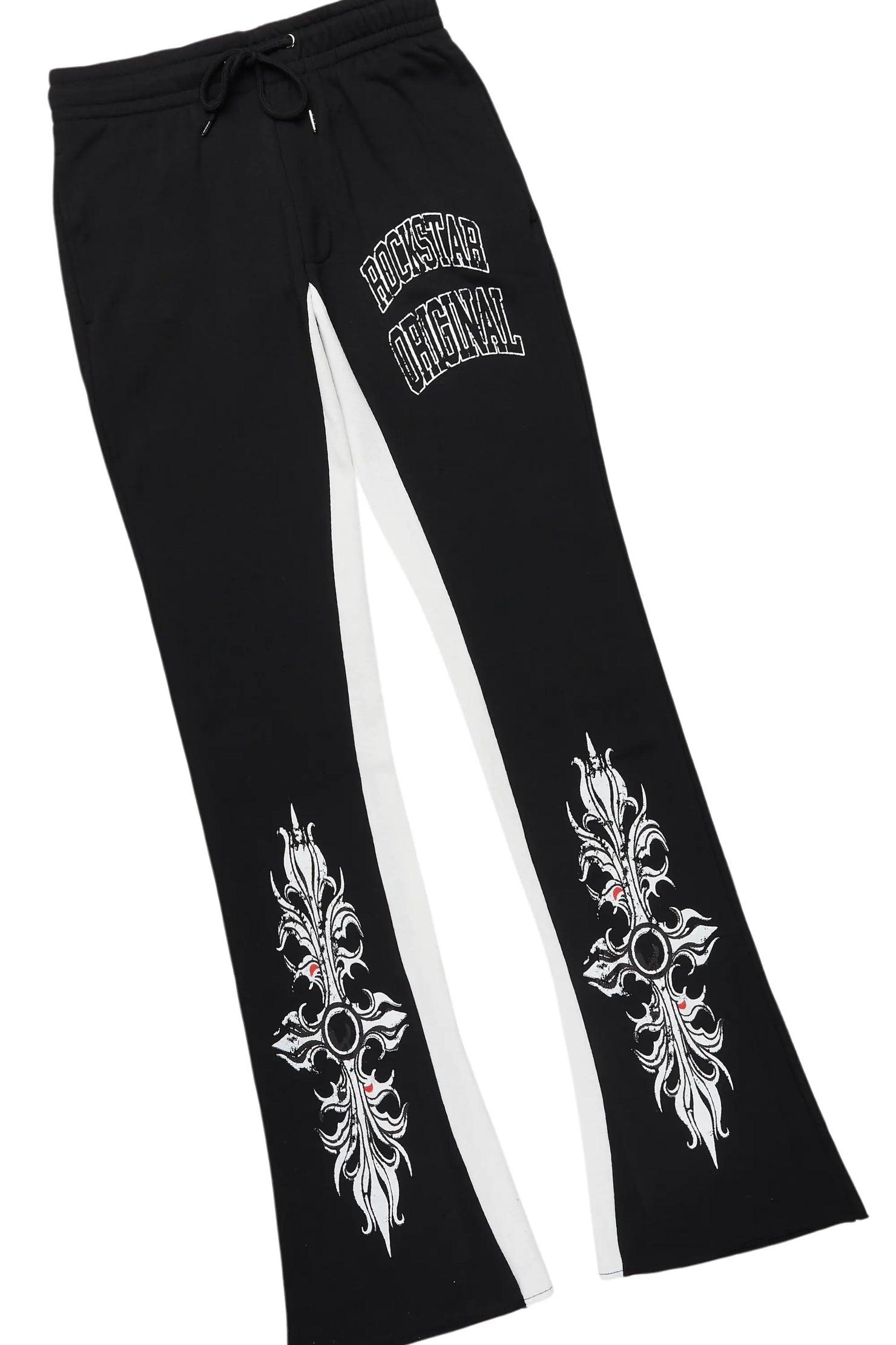 Akio Black Hoodie/Baggy Track Pant Set