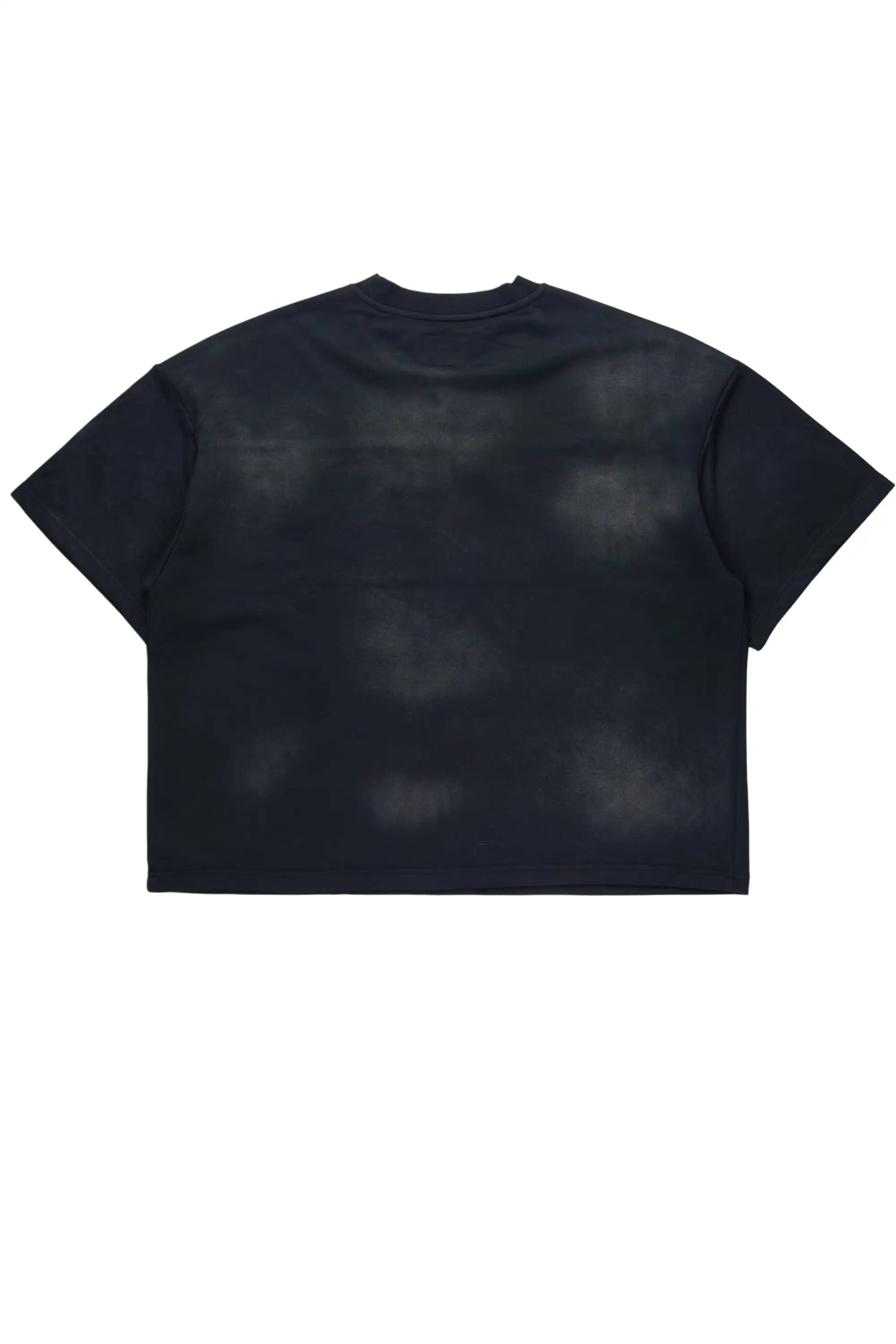 Quin Black French Terry T-Shirt