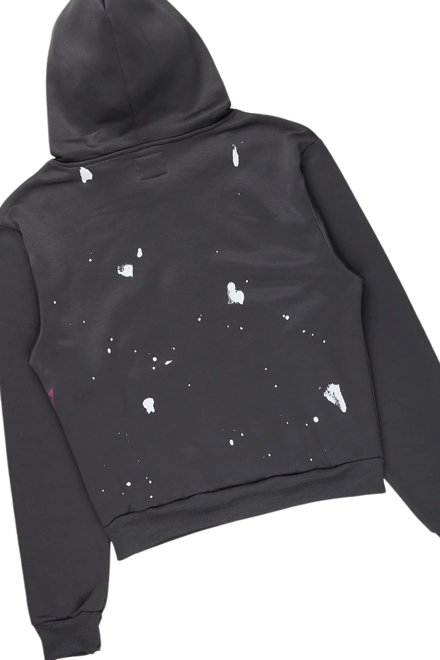 Martina Dark Grey Zip Up Super Stacked Trackset