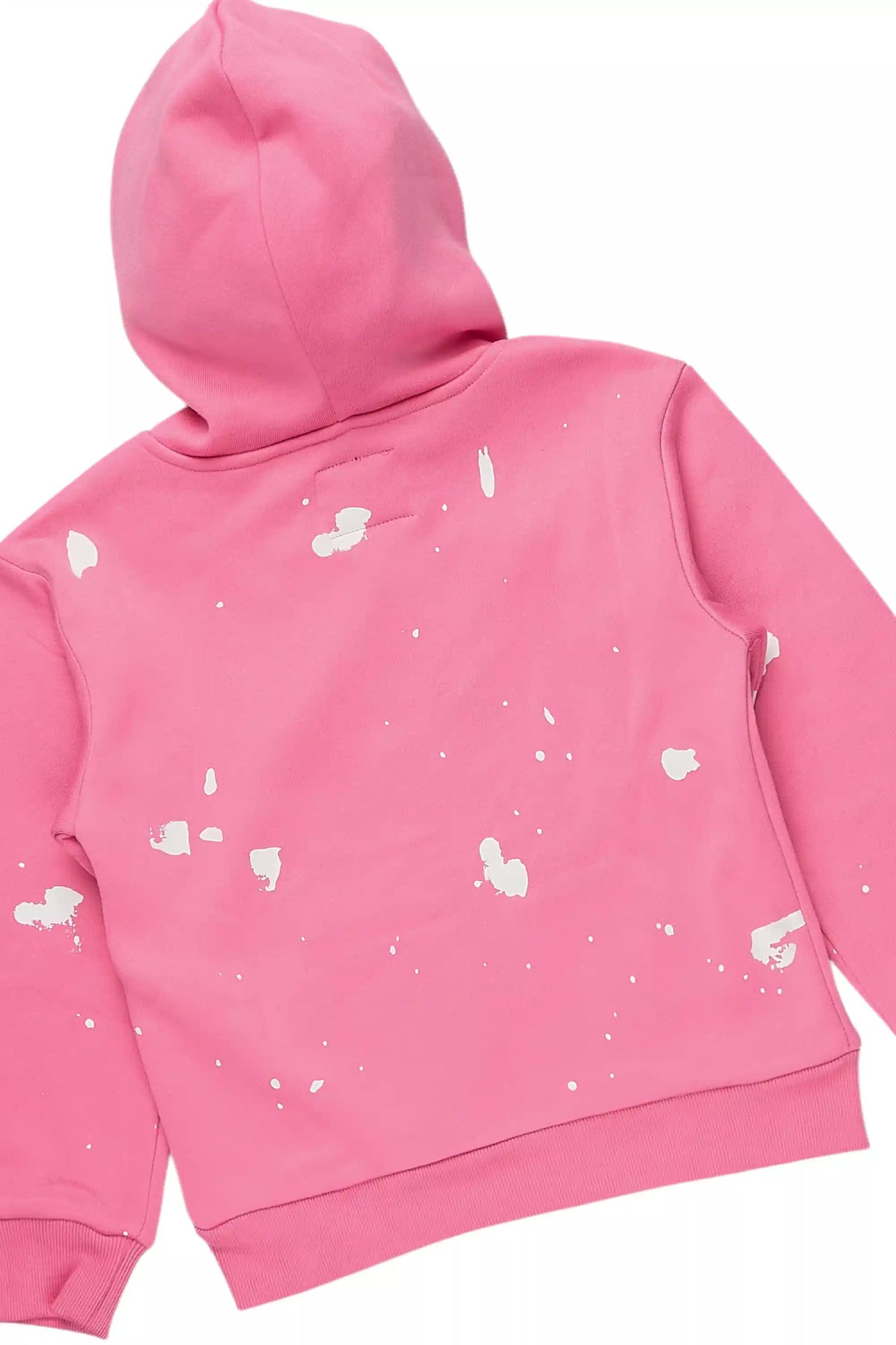 Girls Halloway Bubblegum Zip Up Stacked Flare Track Set