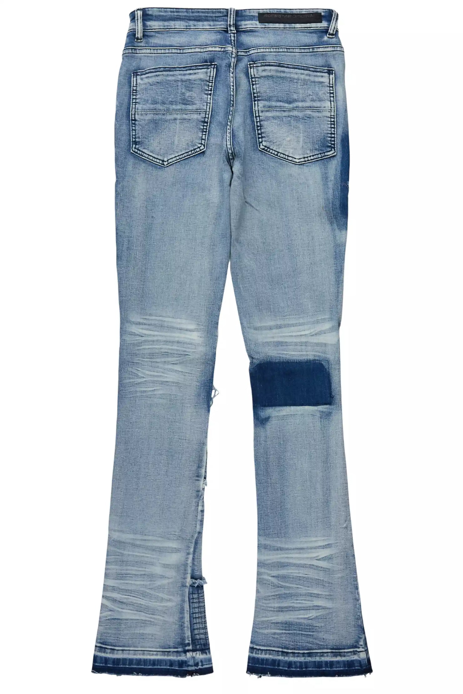 Raglord Light Blue Stacked Flare Jean