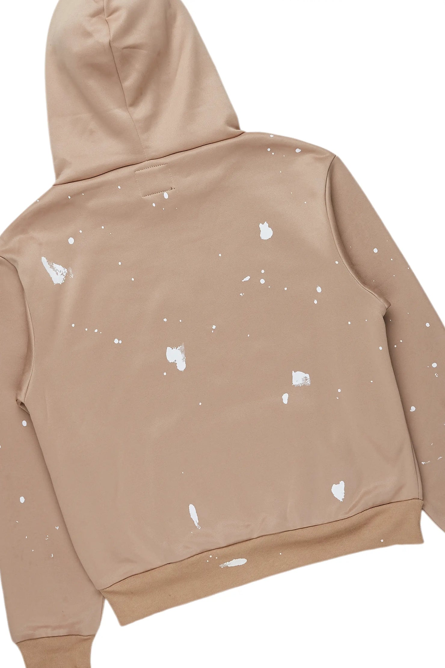 Javona Tan/Camo Hoodie/Super Stacked Jean Set