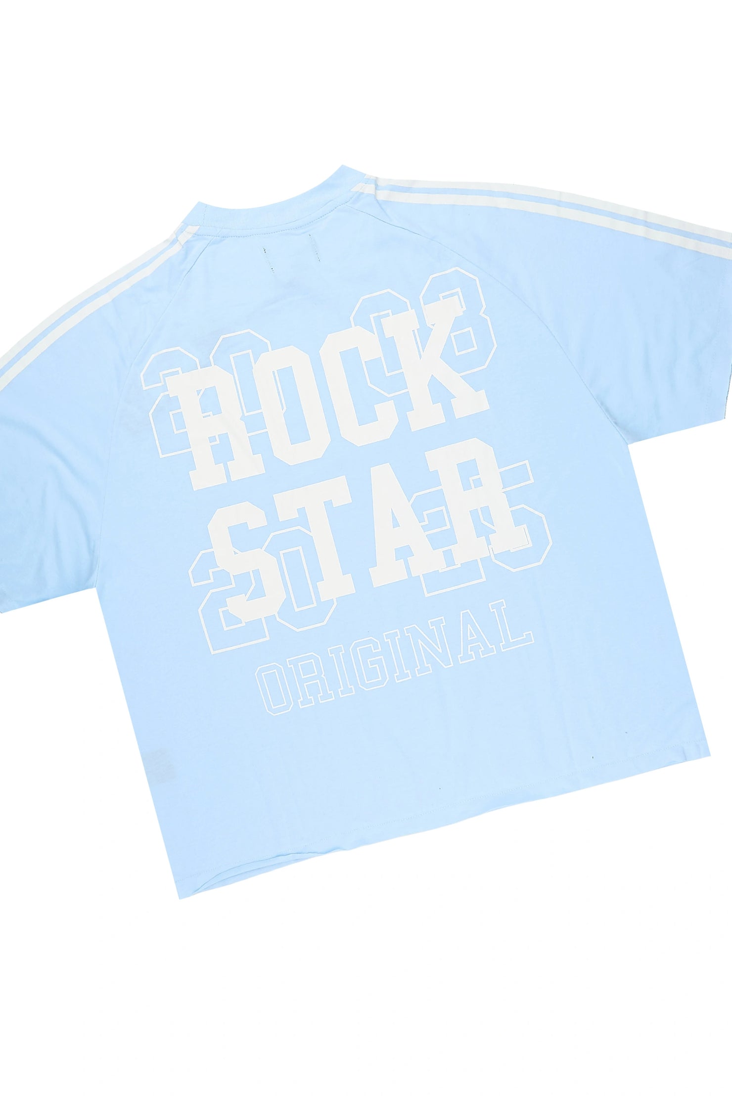 Berco Light Blue T-Shirt/Double Waisted Baggy Track Set