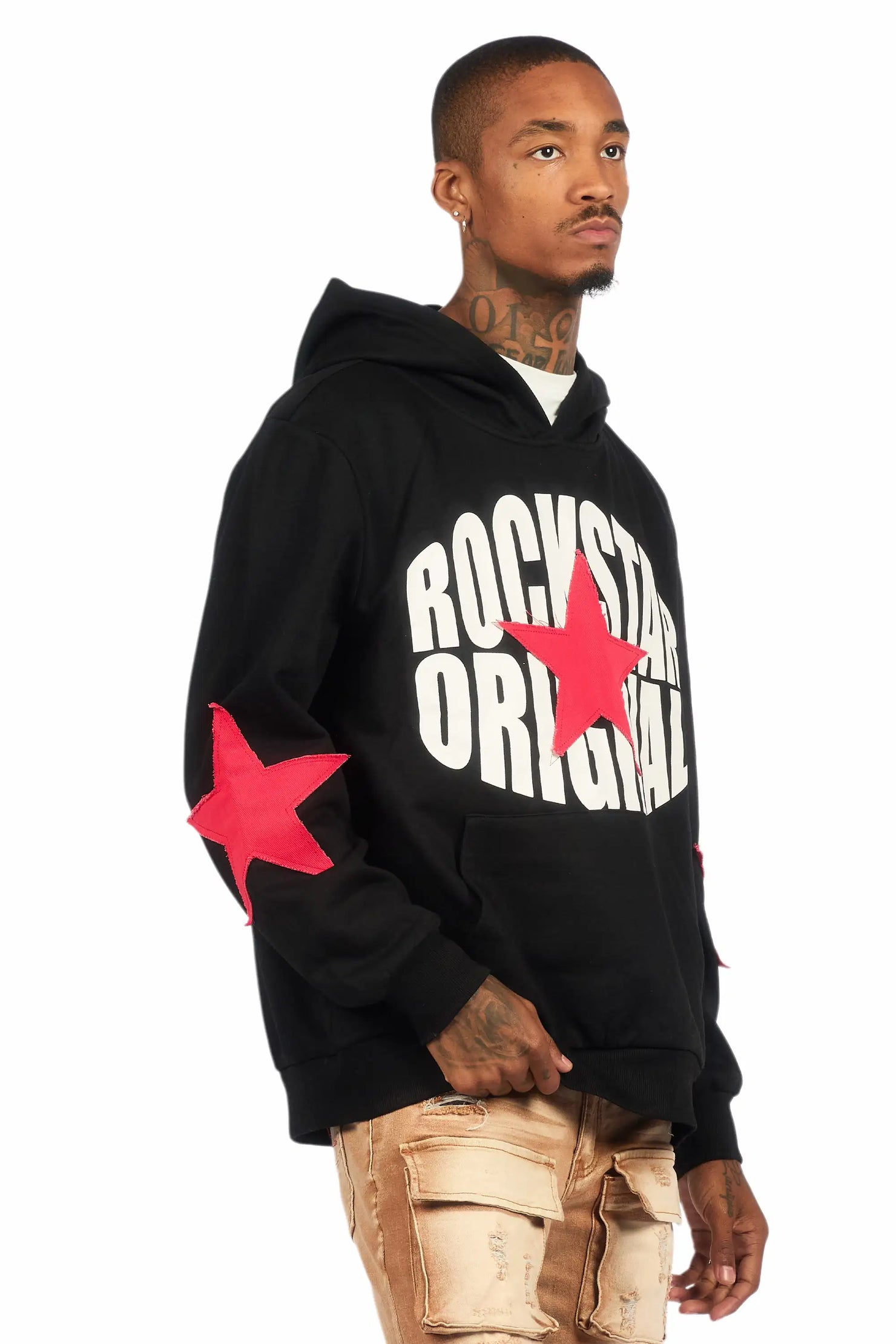 States 2.0 Black Graphic Hoodie