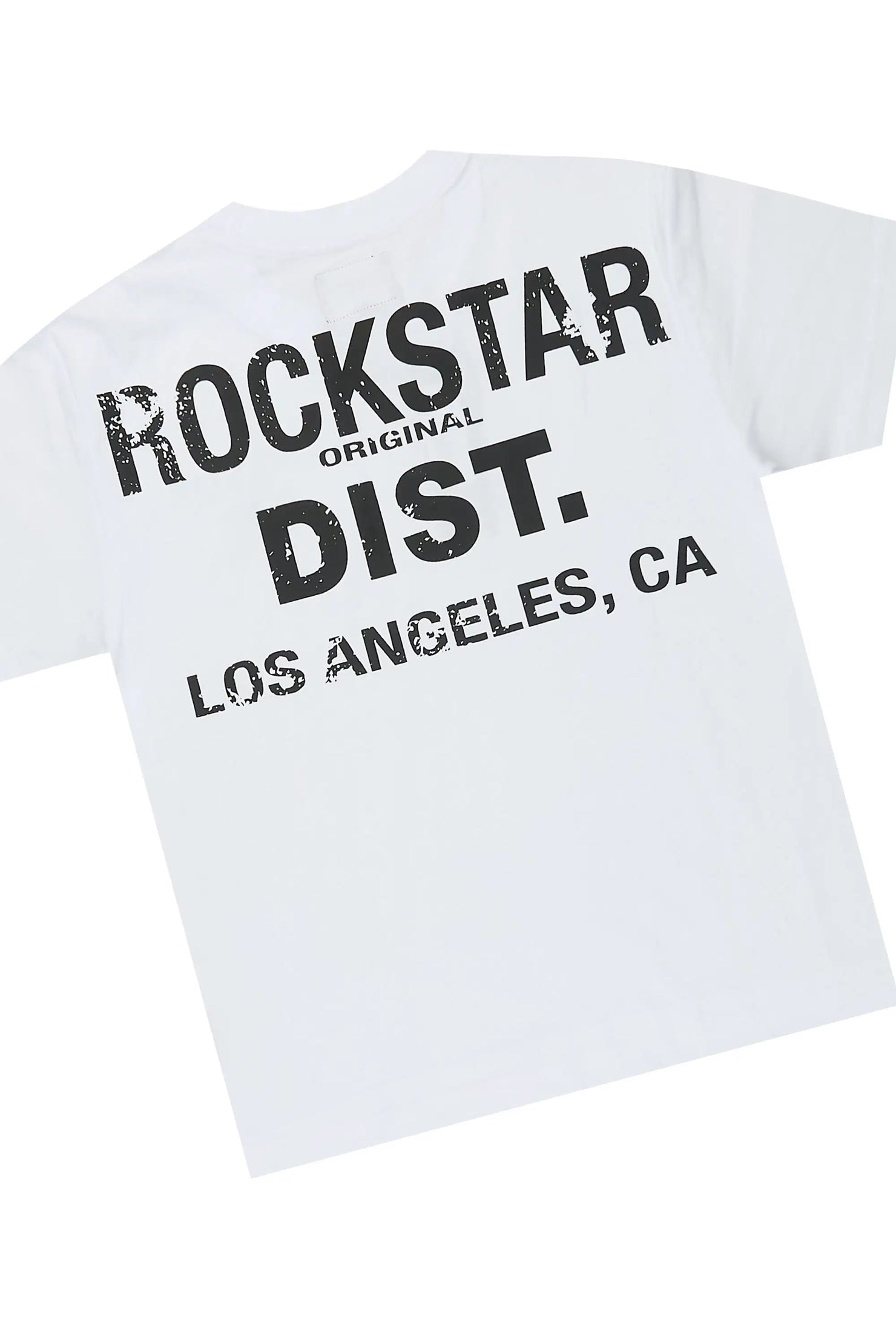 Girls Dalasia 2.0 White/Black T-Shirt Track Set