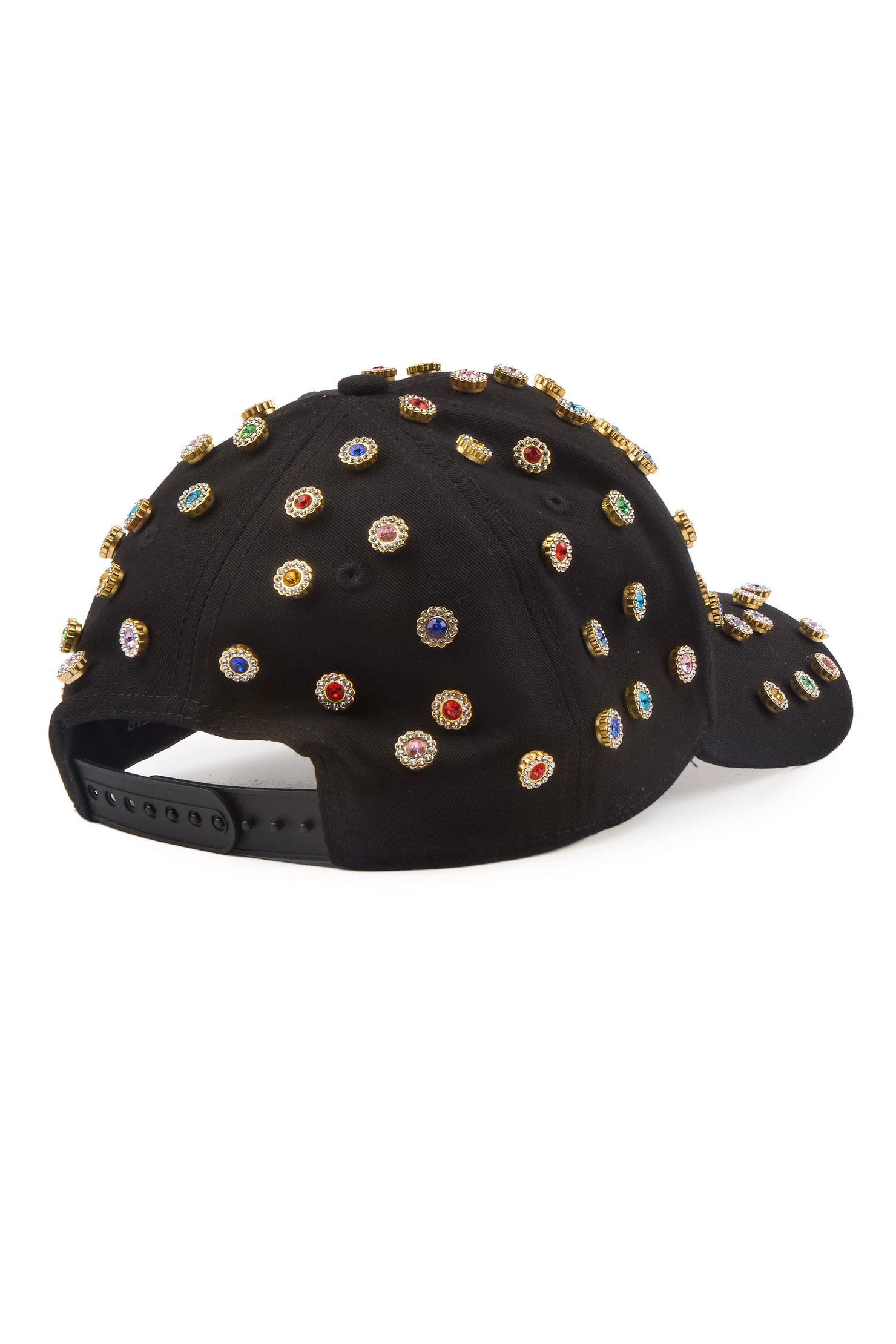 Lucido Black Rhinestone Trucker Hat
