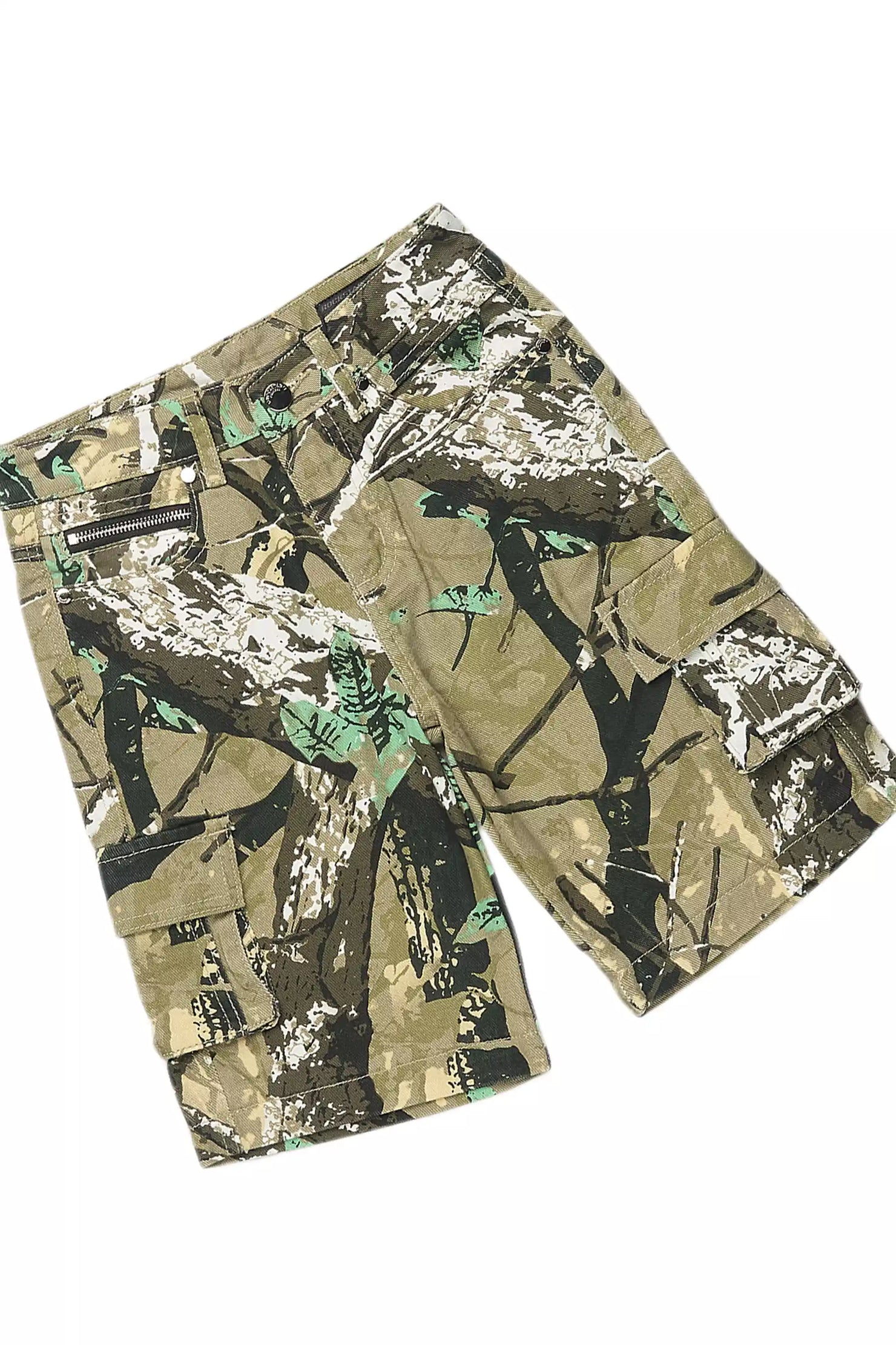 Boys Palmer Black T-Shirt/Denim Short Set