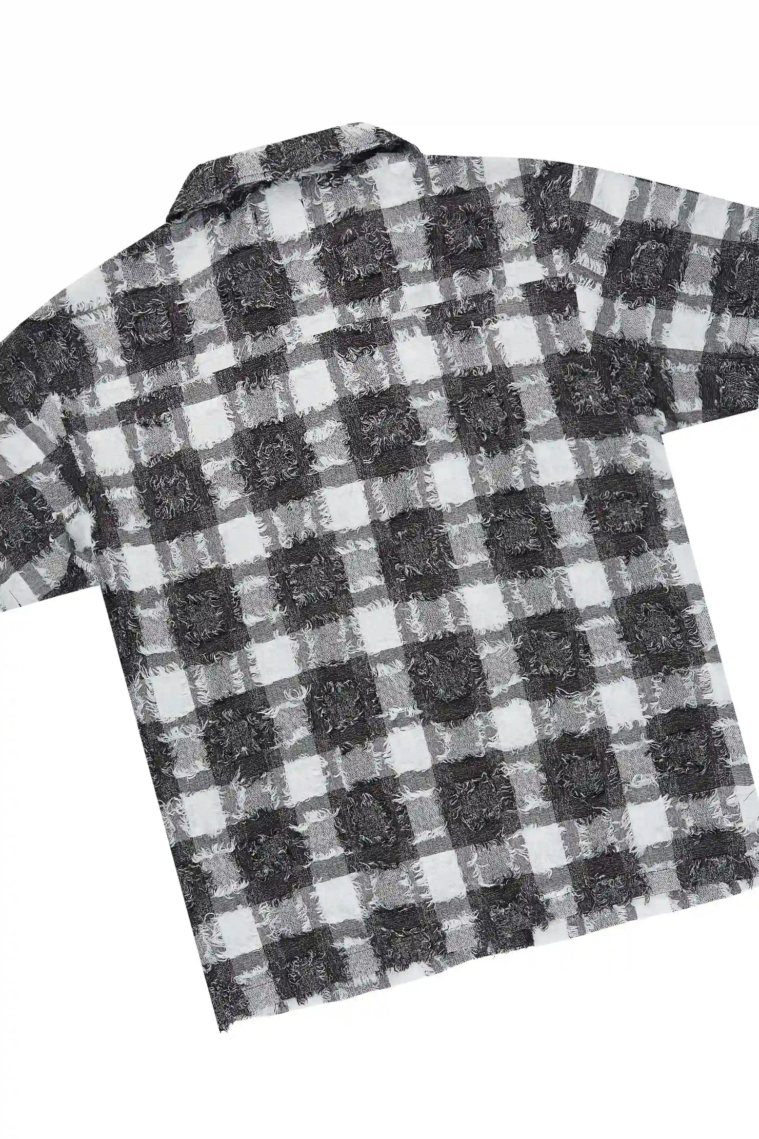 Amarion Black/White Button Down Shirt/Short Set