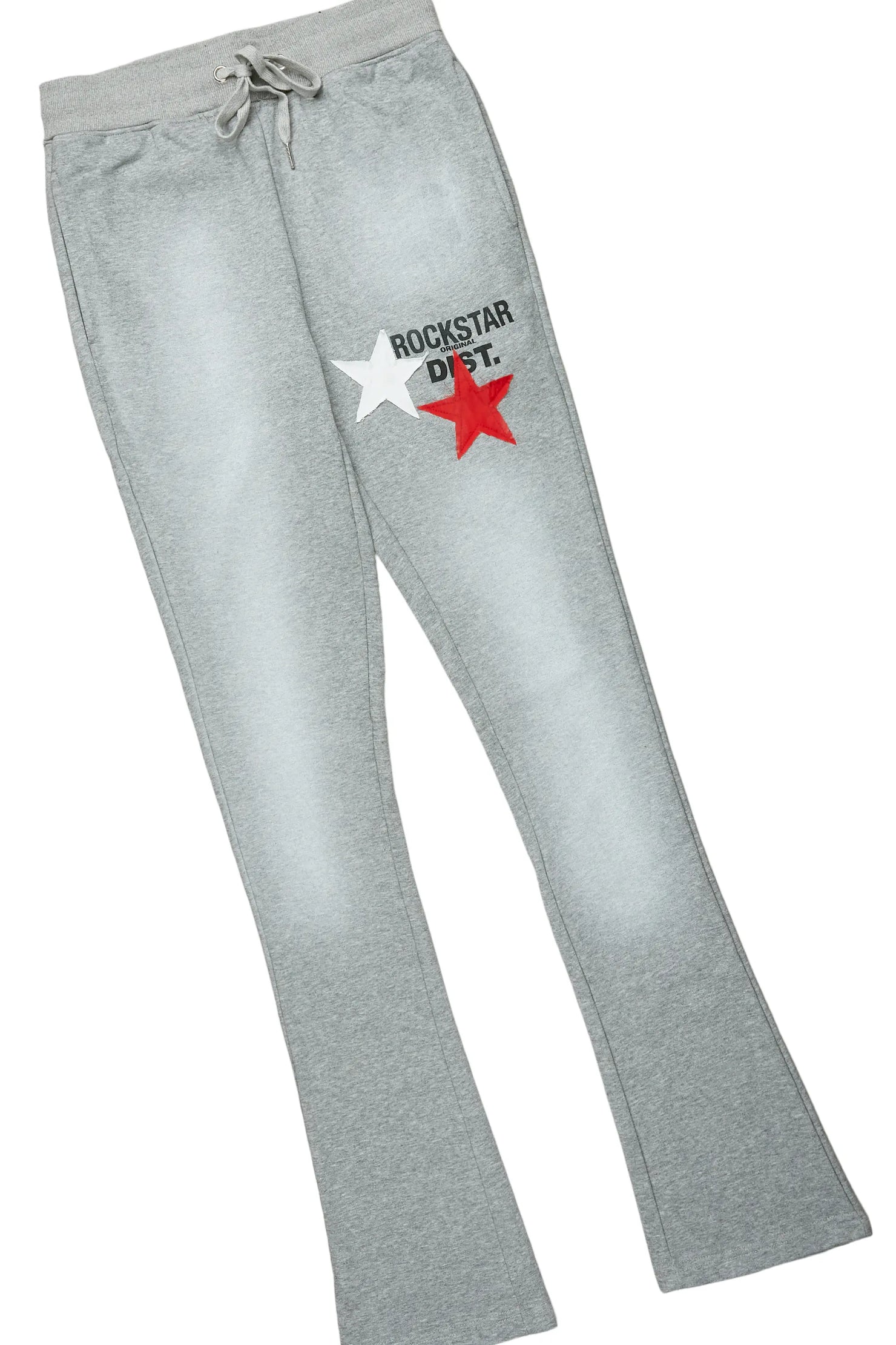 Mallor White/Grey T-Shirt/Stacked Track Set