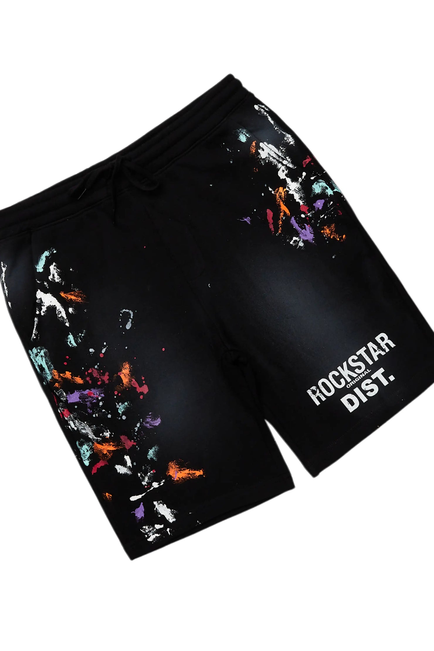 Makala Black Double Layer Short Set