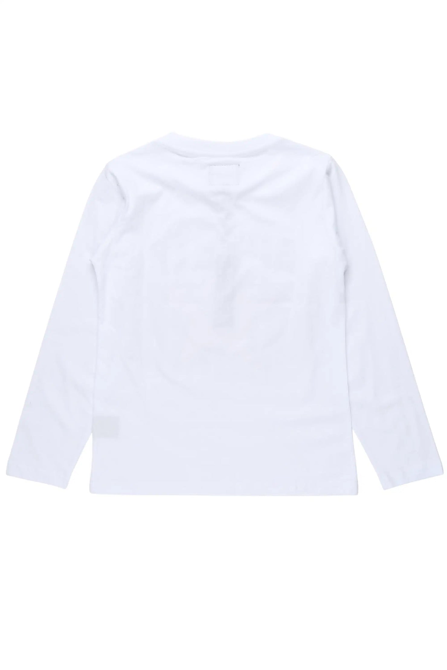 Boys State White L/S Graphic T-Shirt with Patch