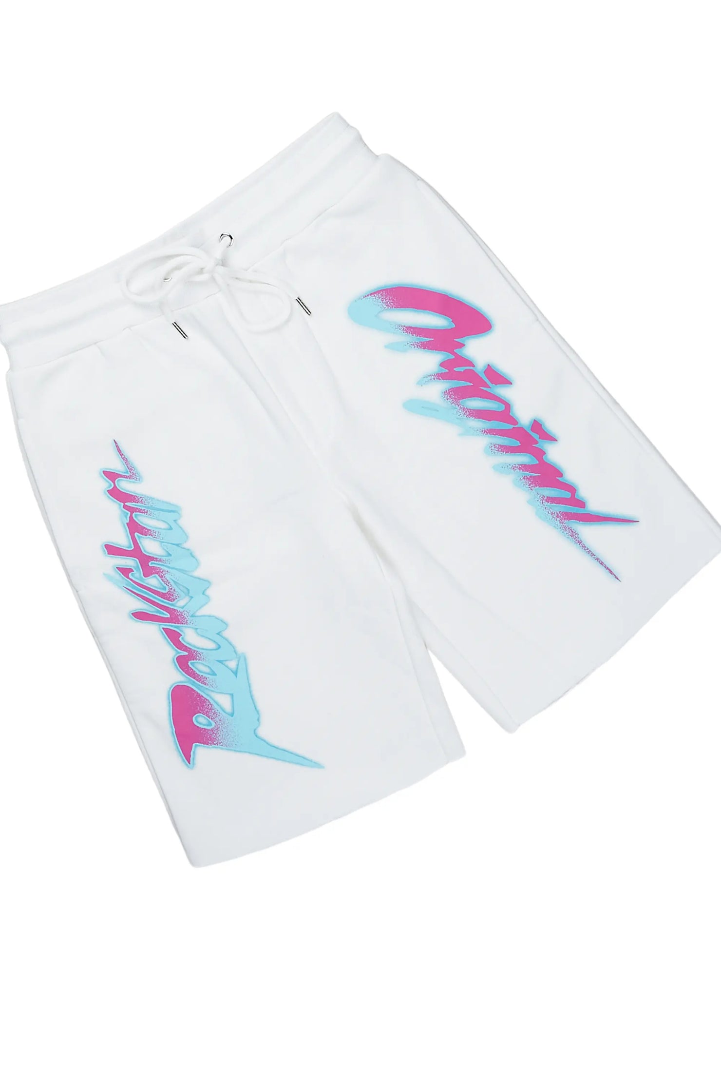 Oberon White T-Shirt/Short Set