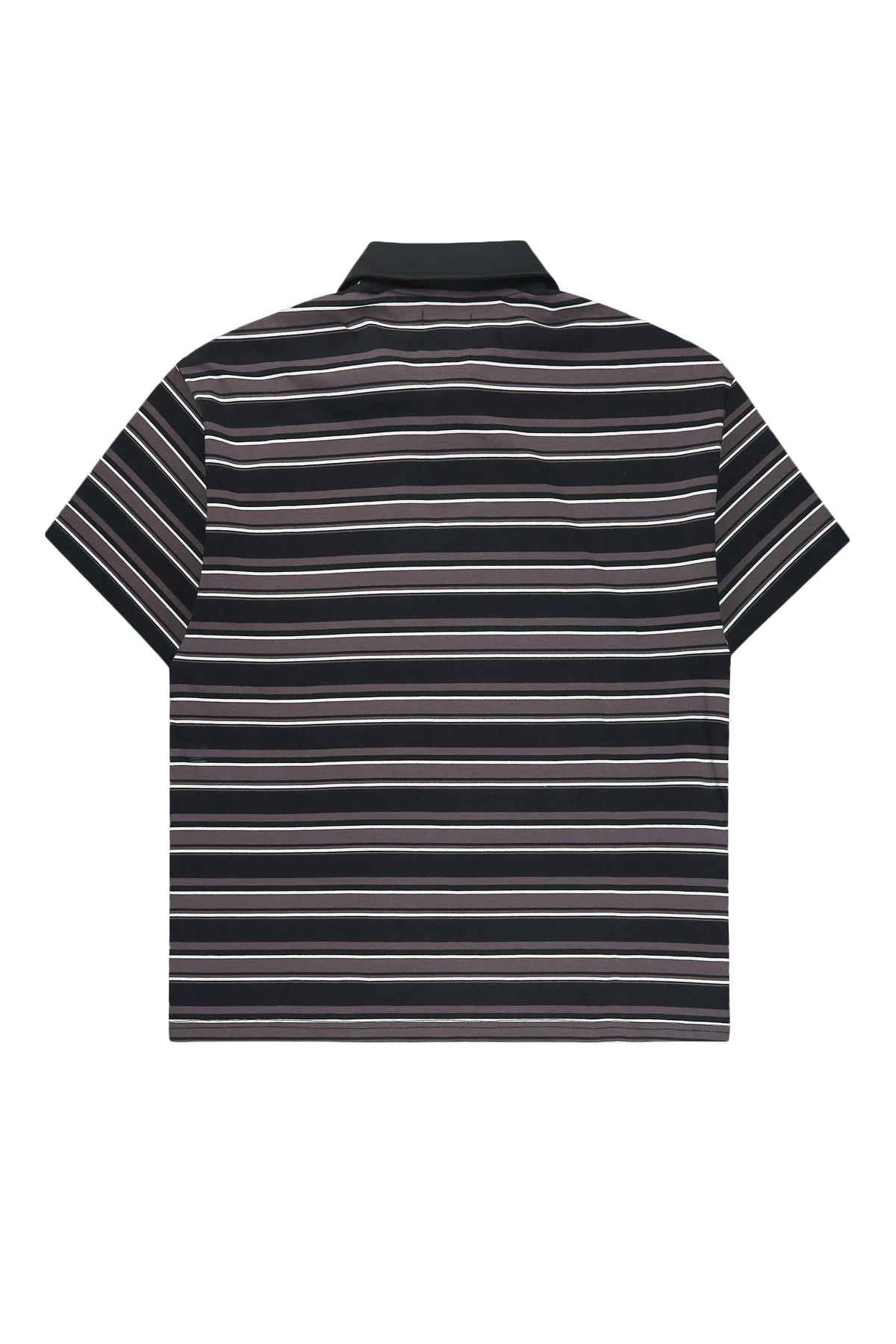 Ferry Black Rhinestone Polo Shirt