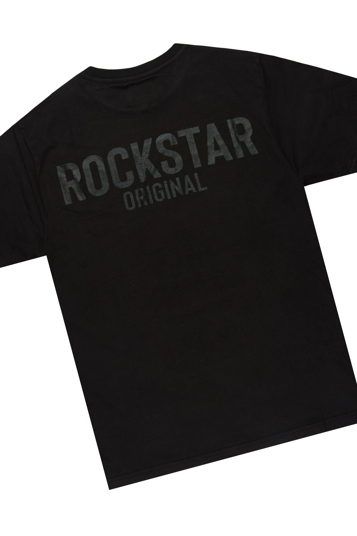 Sana Black Relaxed T-Shirt/Short Set