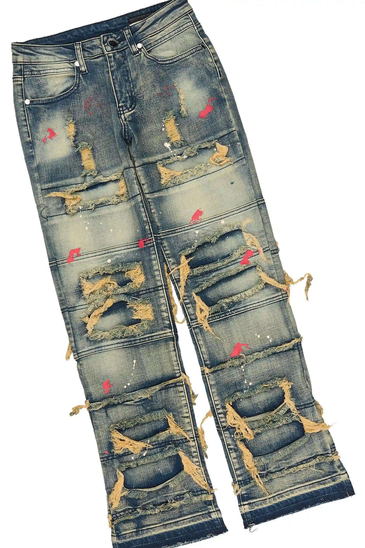 Boys Loom 2.0 Sand/Tint Graphic T-Shirt Stacked Painter Jean Set